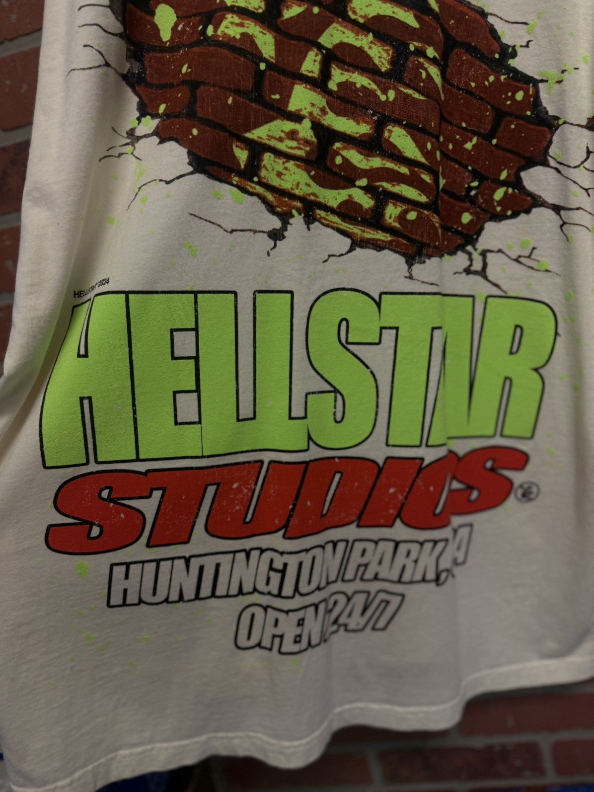 HELLSTAR Hellstar “Brick Wall” Tee Shirt Size XXL (NEW) Size US XXL / EU 58 / 5 - 7 Thumbnail