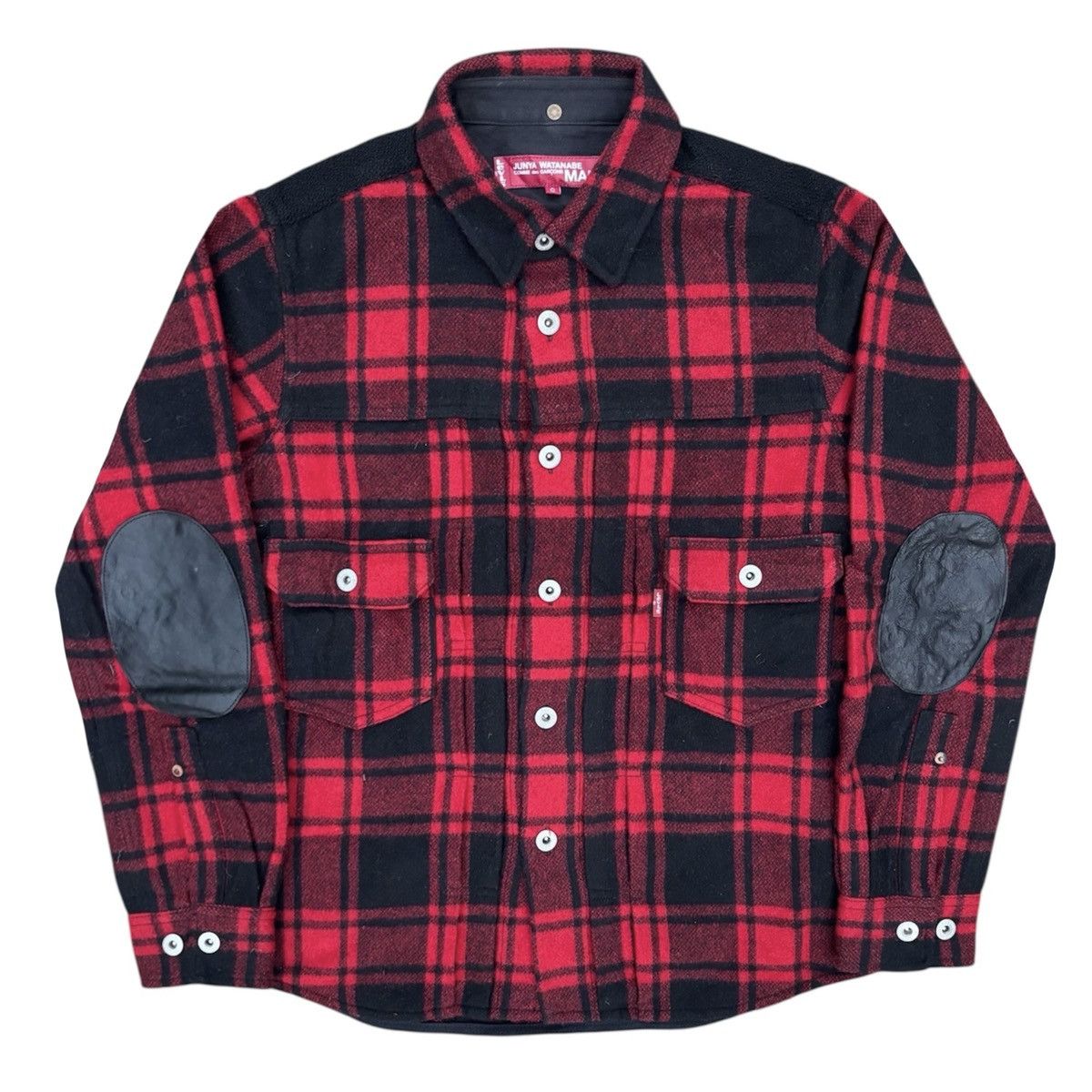 Levi's x CDG x Junya Wool Plaid Type Outer Shirt