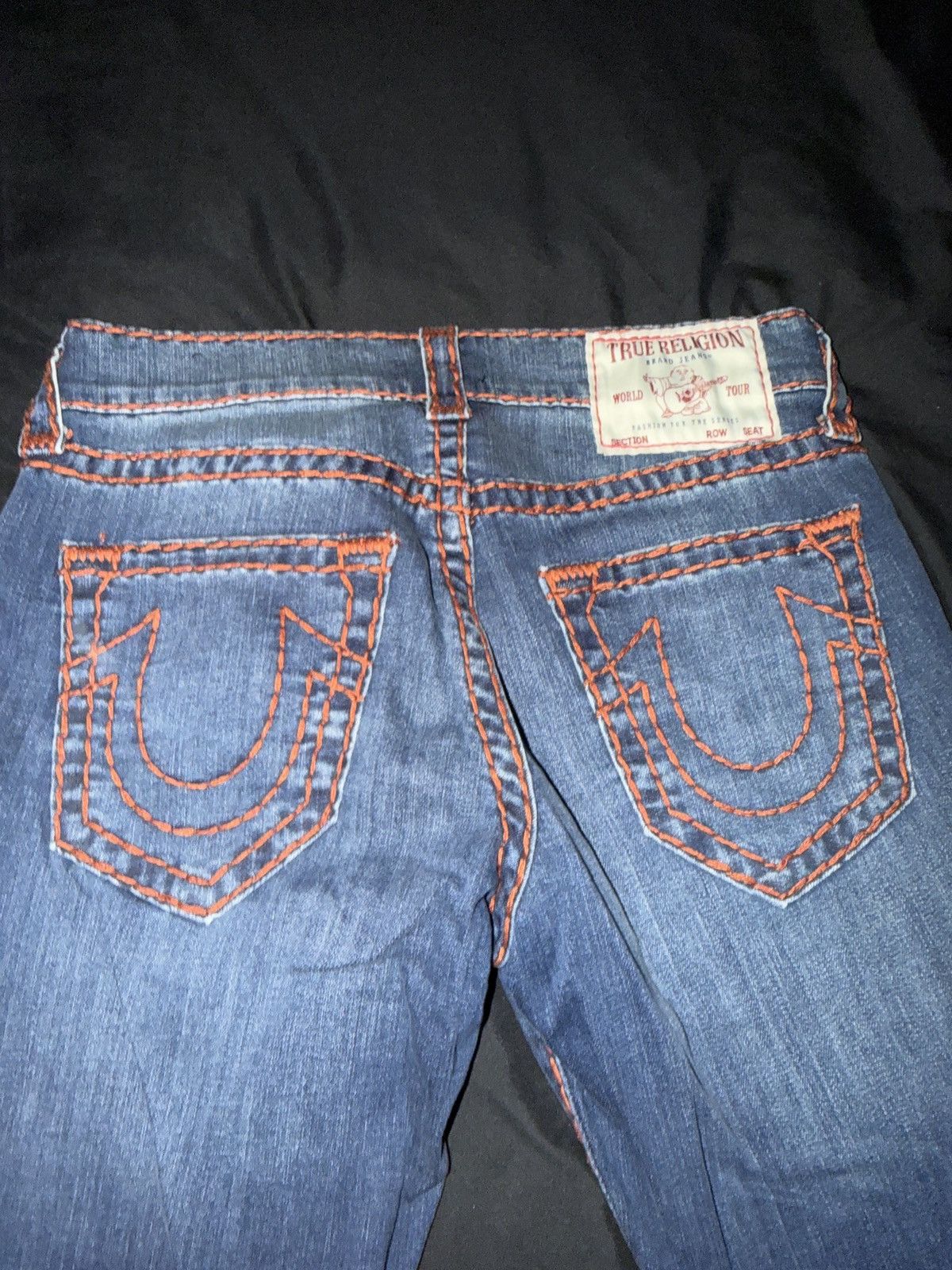True Religion True religion demin with brown stitching Size US 30 / EU 46 - 3 Thumbnail