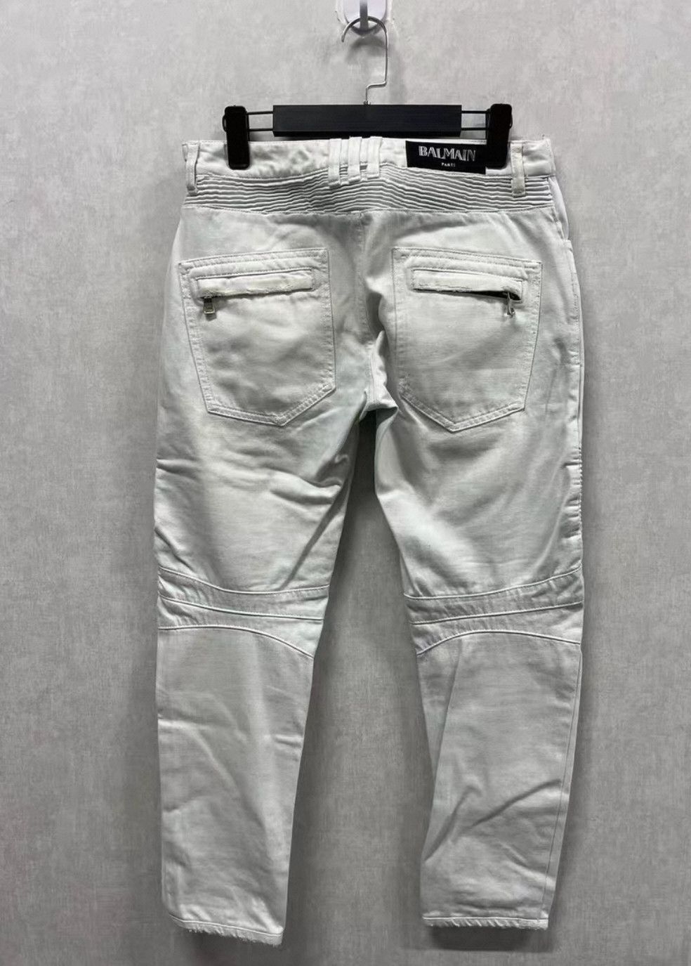 Balmain Balmain Balmain Motorcycle jeans-2507 Size US 31 - 3 Thumbnail