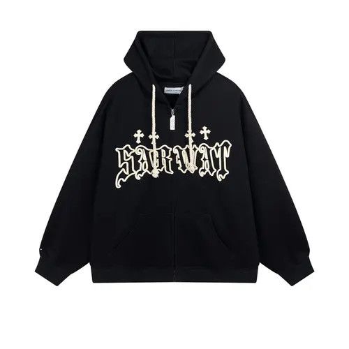 Japanese Brand Kawamura x Mio Embroidery Y2K Hoodie Size US L / EU 52-54 / 3 - 7 Thumbnail