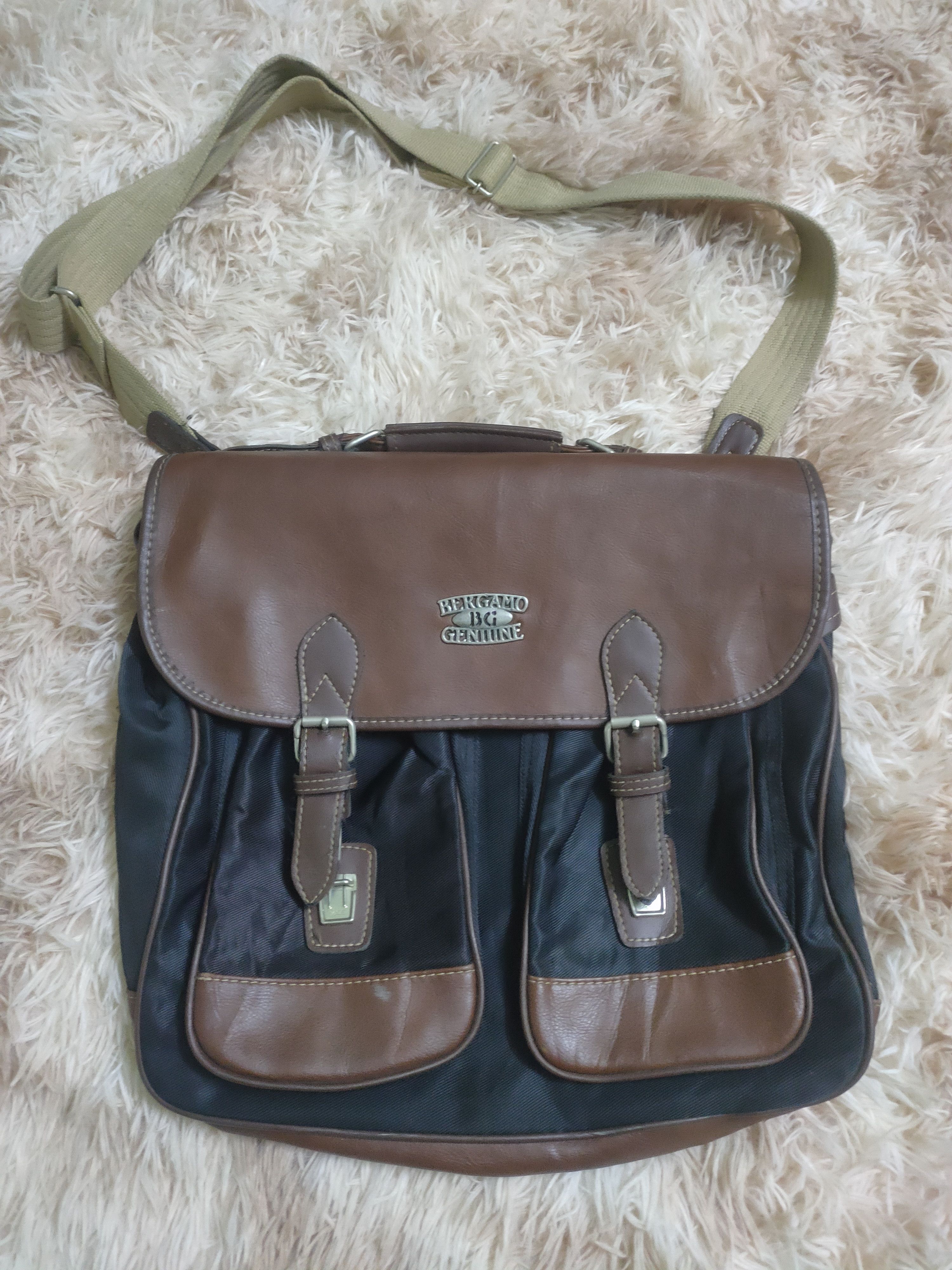 Bergamo New York Bergamo genuine leather bag Size 38 - 2 Thumbnail