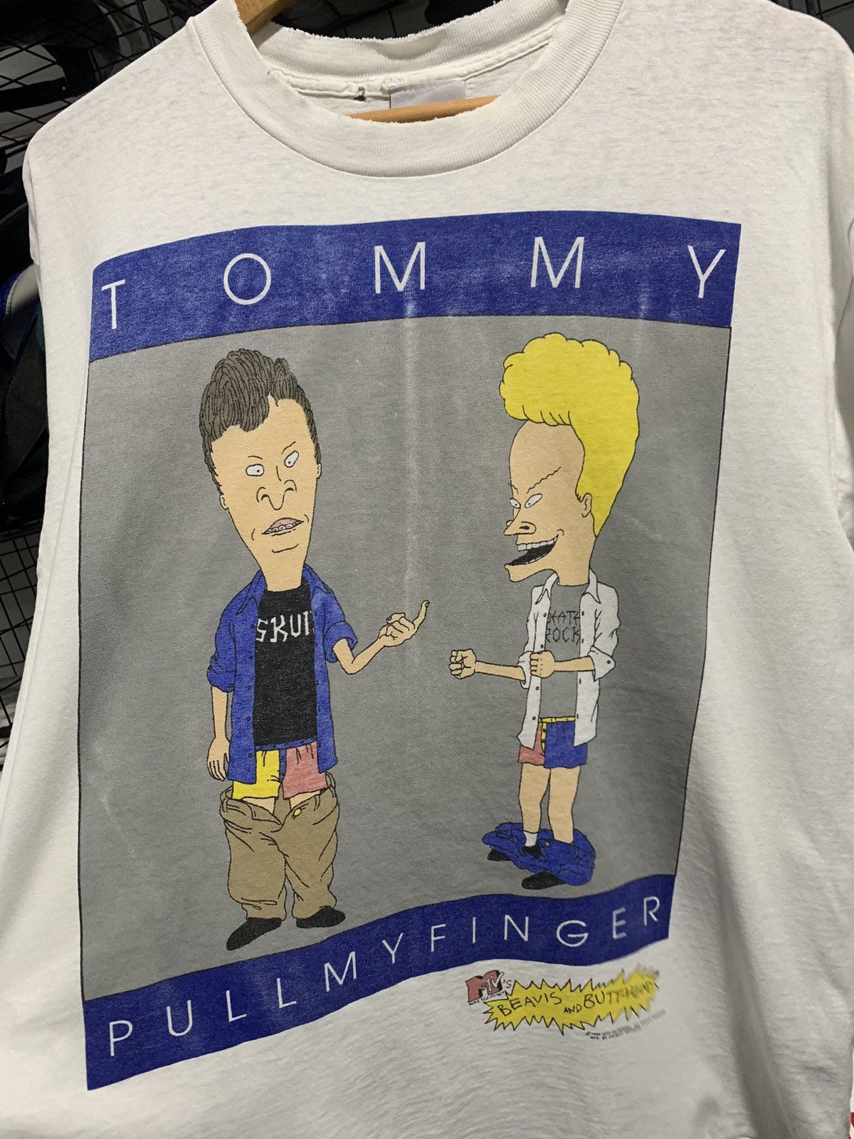 Vintage Vintage Beavis & Butthead Tommy Stanley Desantis Tshirt Size US L / EU 52-54 / 3 - 2 Thumbnail
