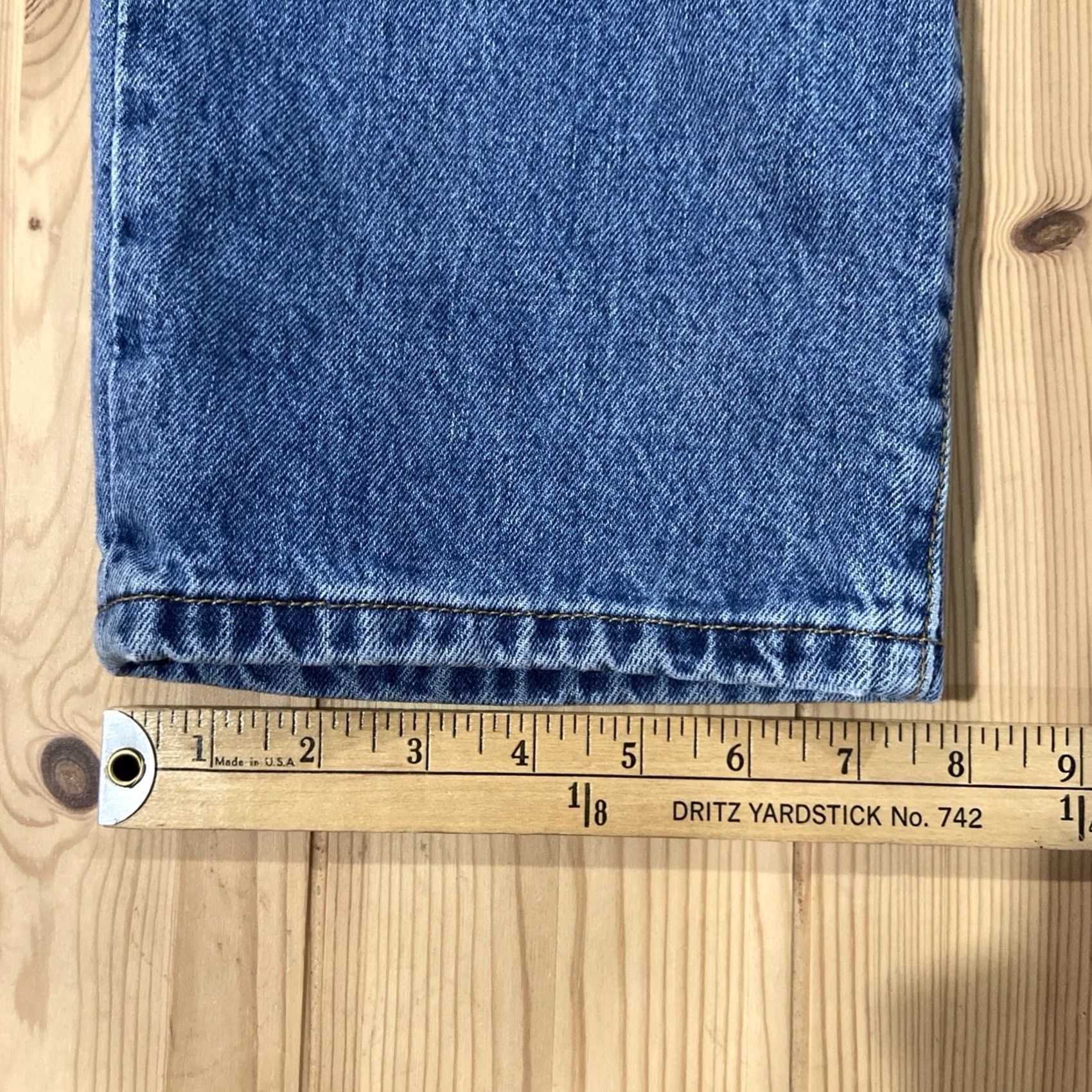 Levi's VINTAGE Levi's 501 XX Jeans Men 33x30 Button Fly Medium Wash Regular 5-Pocket Denim Blue 90s Style Size US 33 - 6 Thumbnail