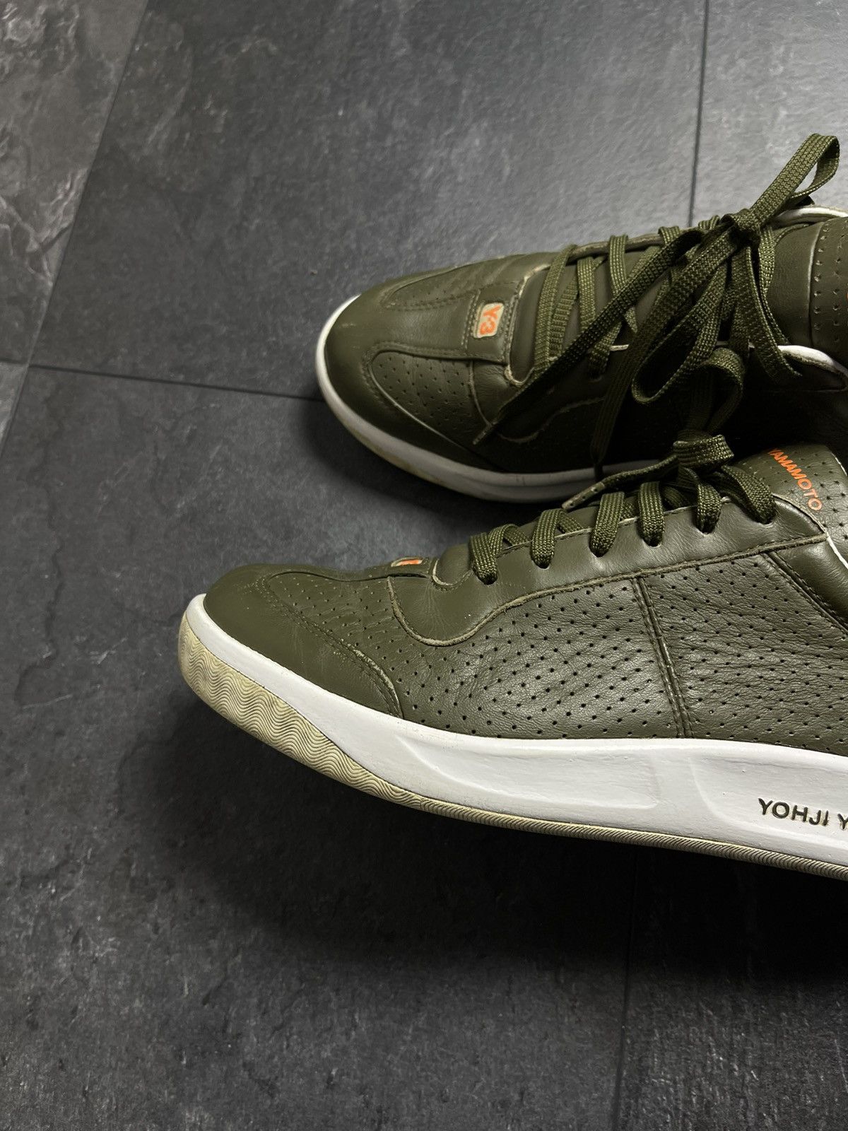 Yohji Yamamoto Vintage Green low top sneakers adidas y-3 rare Size US 8 / EU 41 - 8 Thumbnail