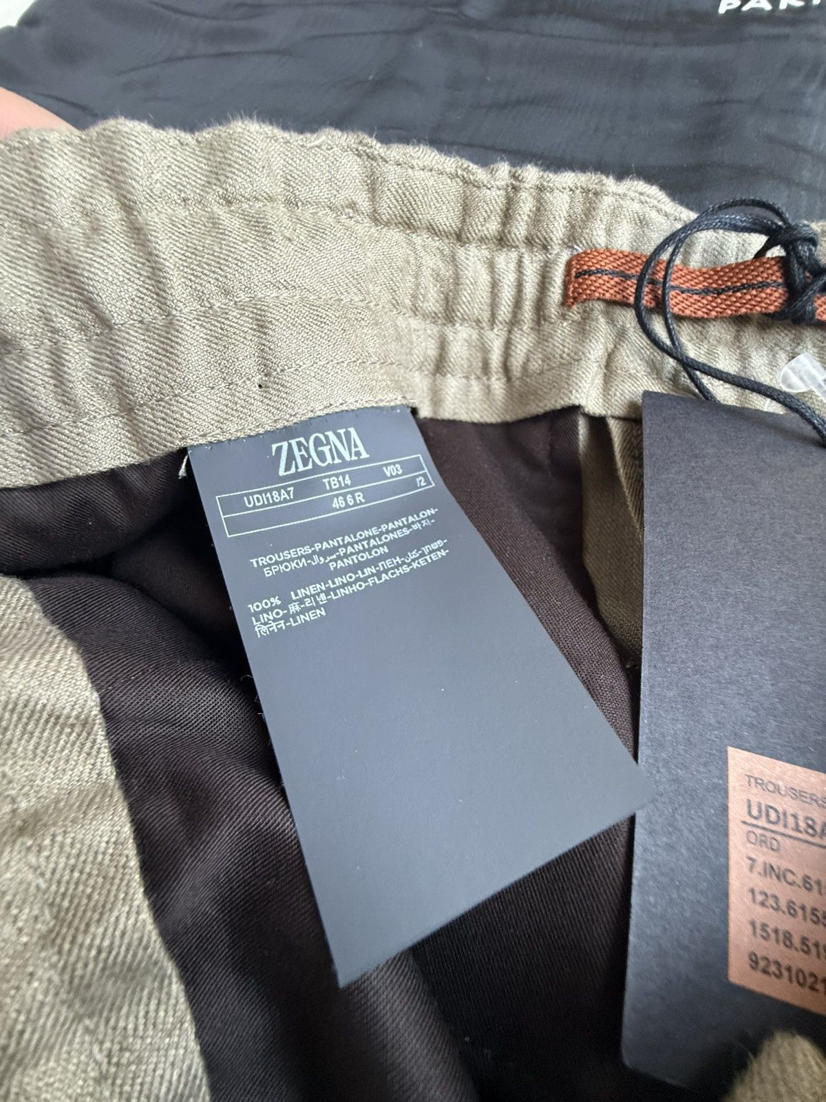 Z Zegna $1.1k+ Zegna Oasi Lino shorts 46 BNWT green khaki grail 46 Size US 30 / EU 46 - 22 Thumbnail