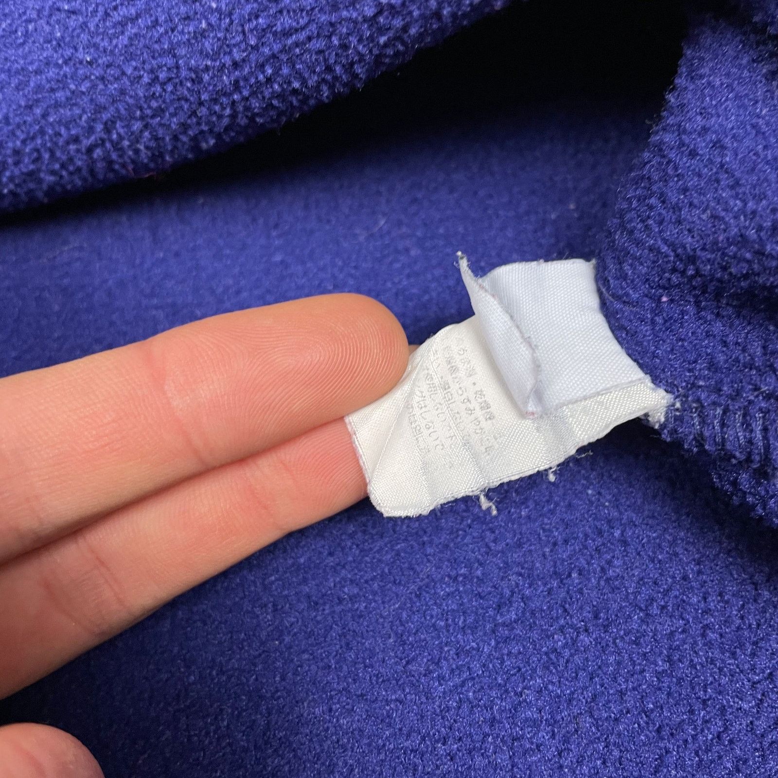 Patagonia × Vintage Patagonia Men Blue Fleece Lined Long Sleeve Snap T Jacket Size US L / EU 52-54 / 3 - 9 Thumbnail