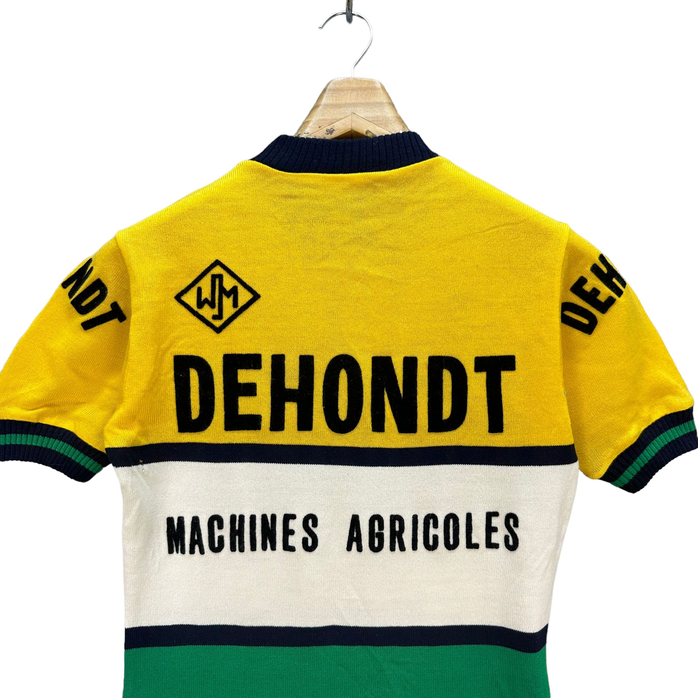 Vintage VINTAGE CYCLIST JERSEY SPONSORED BY DEHONDT # Size S / US 4 / IT 40 - 12 Thumbnail