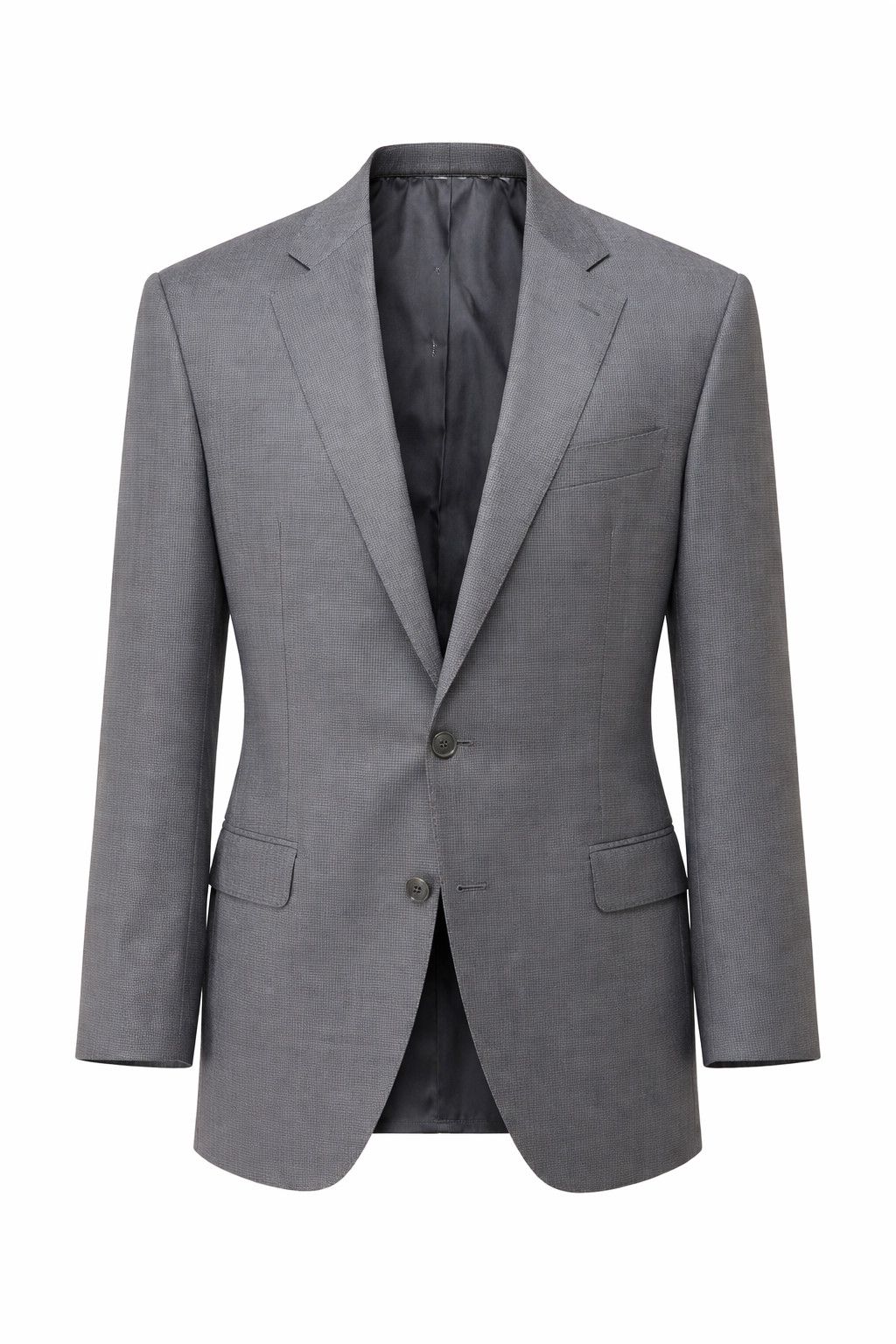 Samuelsohn Samuelsohn Loro Piana Blazer Mens 44R Gray Wool 120's Coat Size 44R - 1 Thumbnail