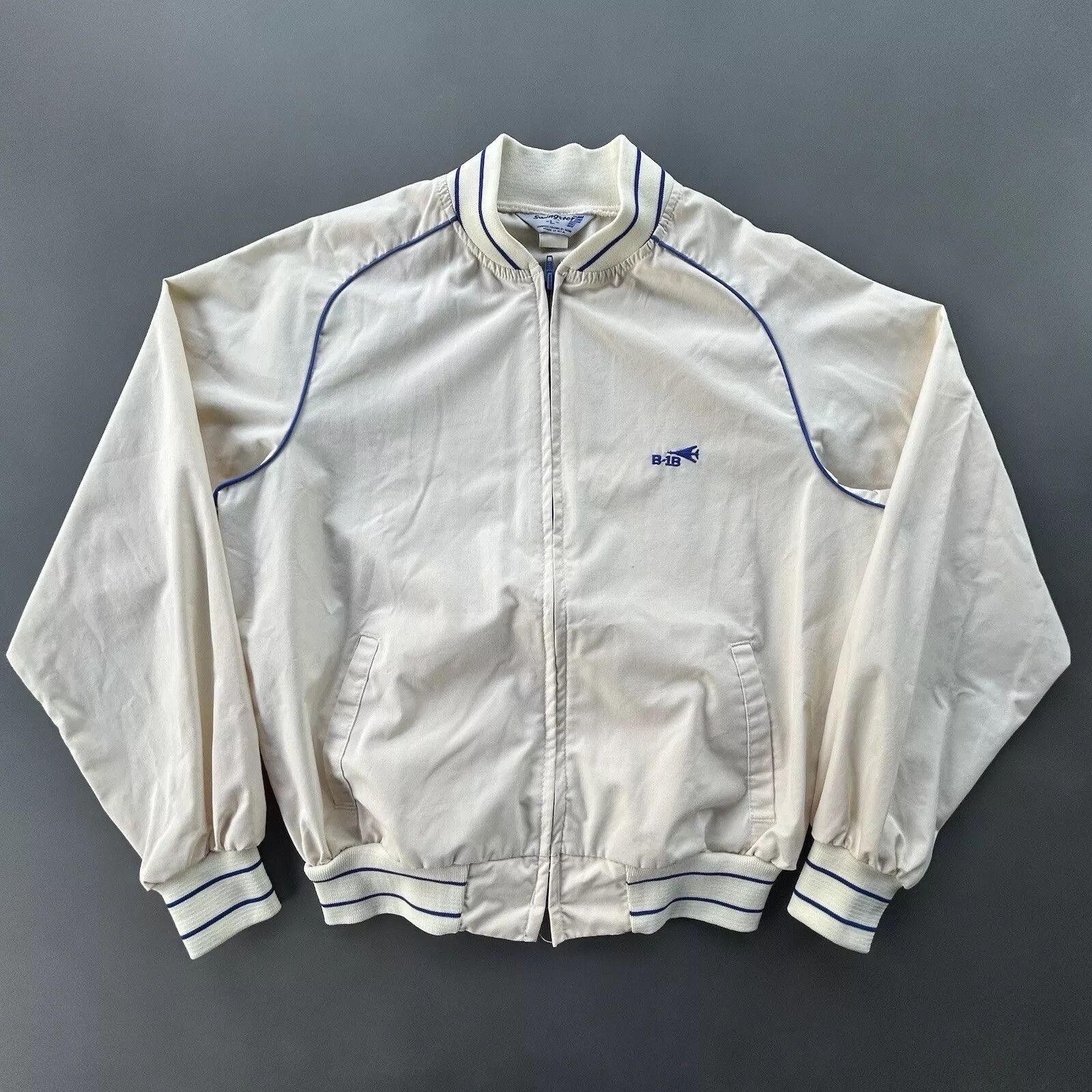 Vintage Vintage Rockwell B-1B Bomber Lancer Swingster Size US L / EU 52-54 / 3 - 1 Thumbnail
