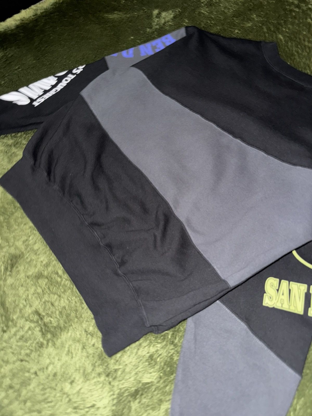 Ben Davis [M] Ben Davis Japan Exclusive Graphic Mixed Sweatshirt Size US M / EU 48-50 / 2 - 11 Thumbnail