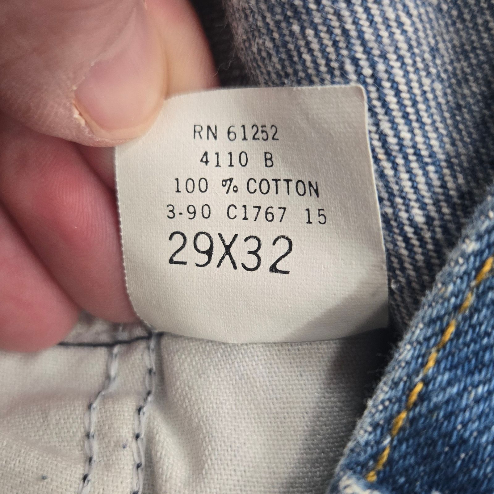 Arizona Jean Co. Vintage 90 Arizona Jean USA Straight Denim Jeans Size 27x31 Size US 27 - 7 Thumbnail