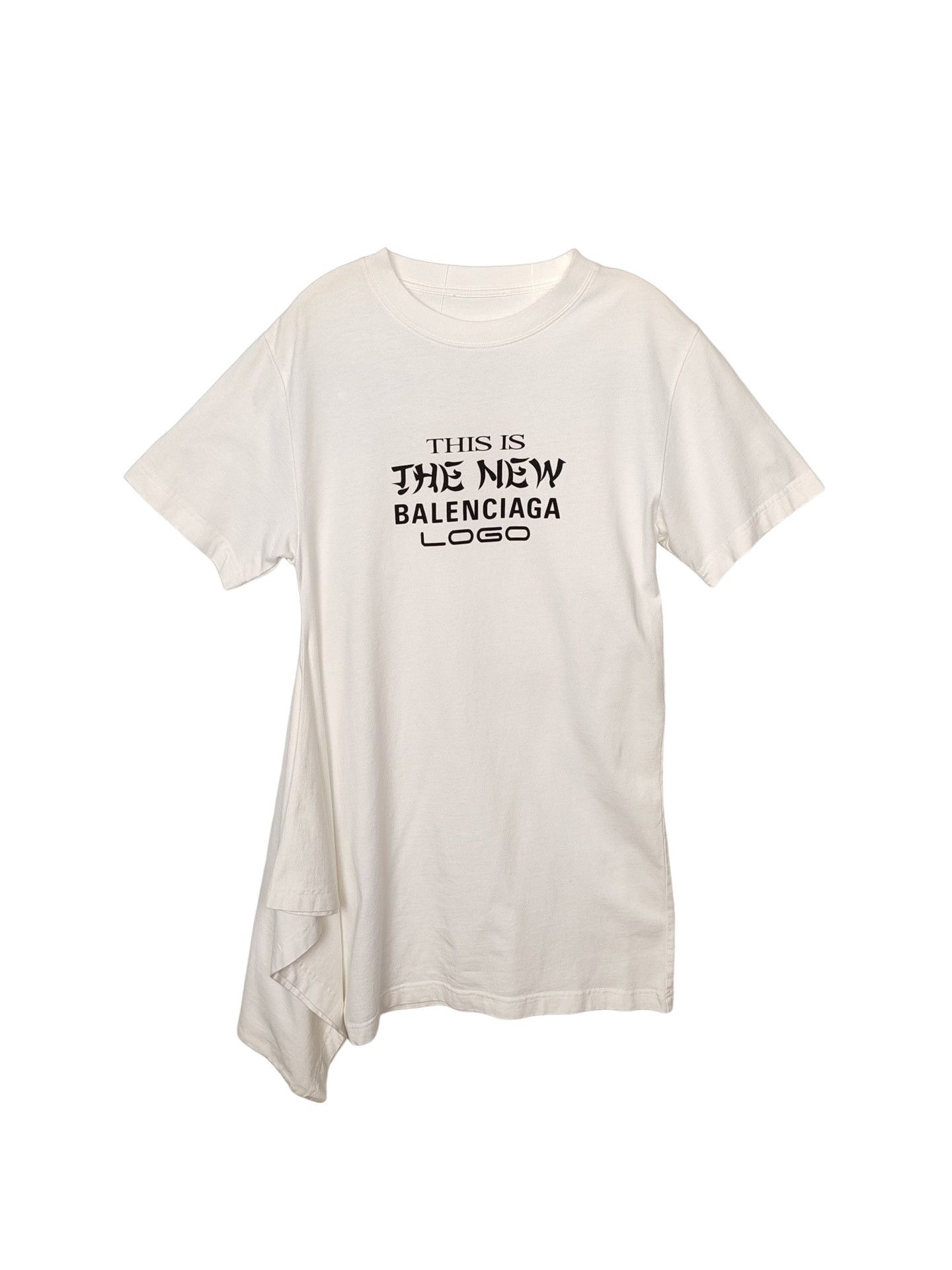 Balenciaga Balenciaga This Is The New Logo T-Shirt Size S Size S / US 4 / IT 40 - 1 Thumbnail