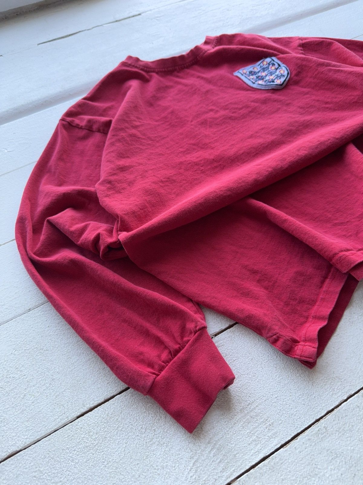 Vintage 2014 England Team 00s Football #6 Shirt Long Sleeve Retro Size US M / EU 48-50 / 2 - 2 Thumbnail