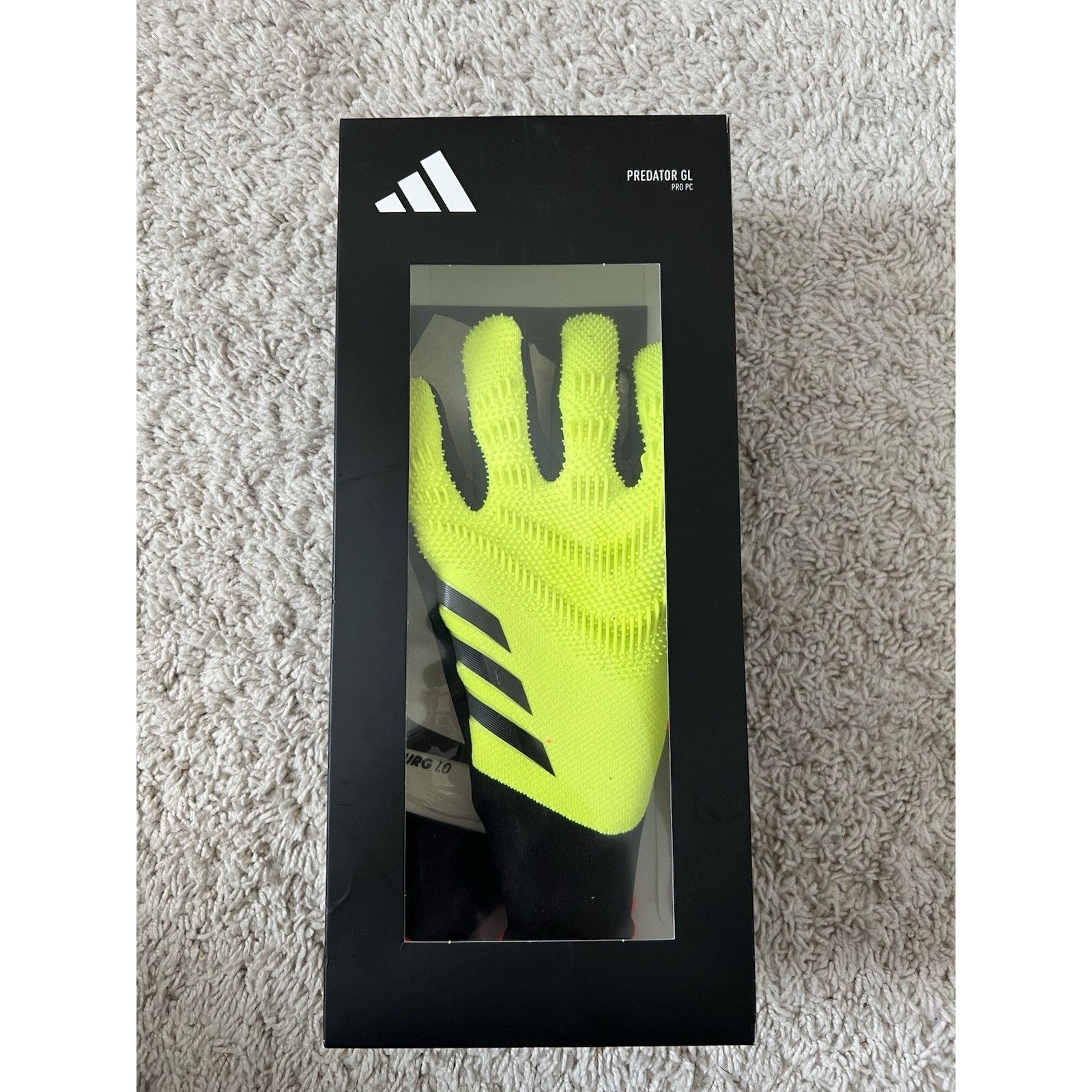 Adidas adidas PREDATOR PRO GL P GOALKEEPER Gloves Solar Yellow Size ONE SIZE - 11 Thumbnail