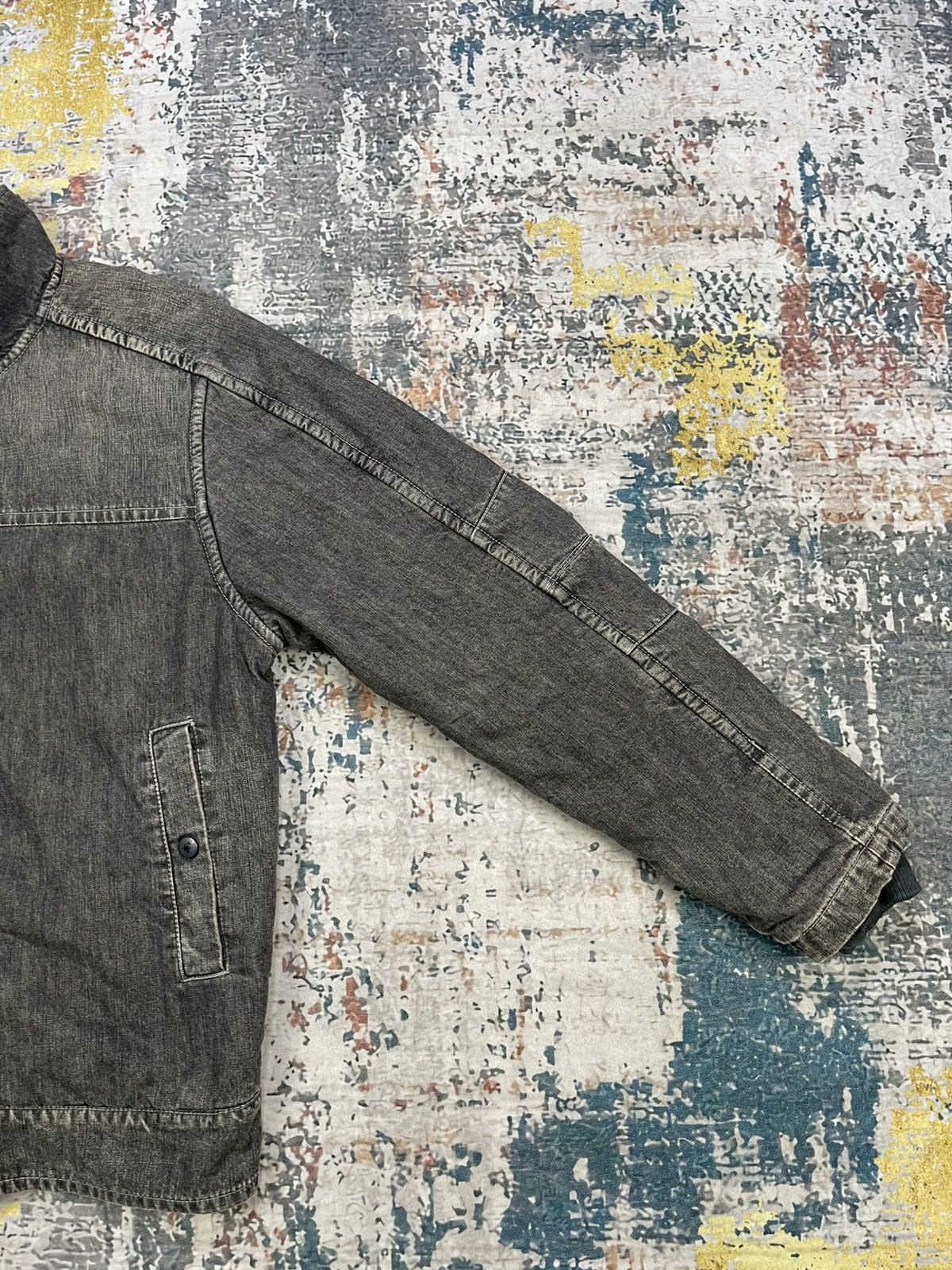 Johnbull Vtg Johnbull Sherpa Lined Zip-Up Trucker Jacket Size US L / EU 52-54 / 3 - 6 Thumbnail