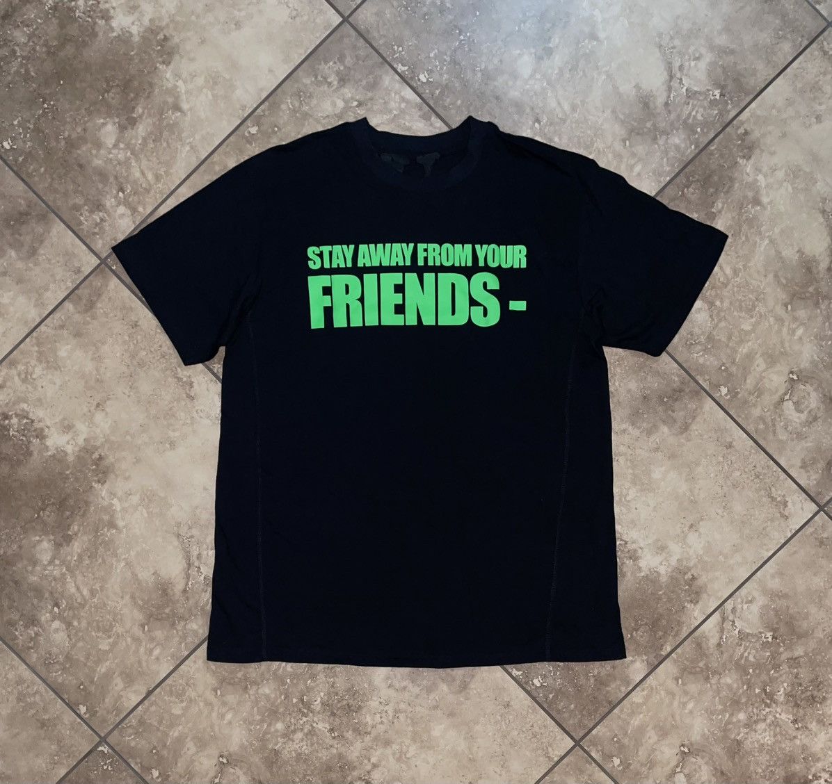 Swarovski × Vlone Vlone Rhinestone Friends Tee | Grailed