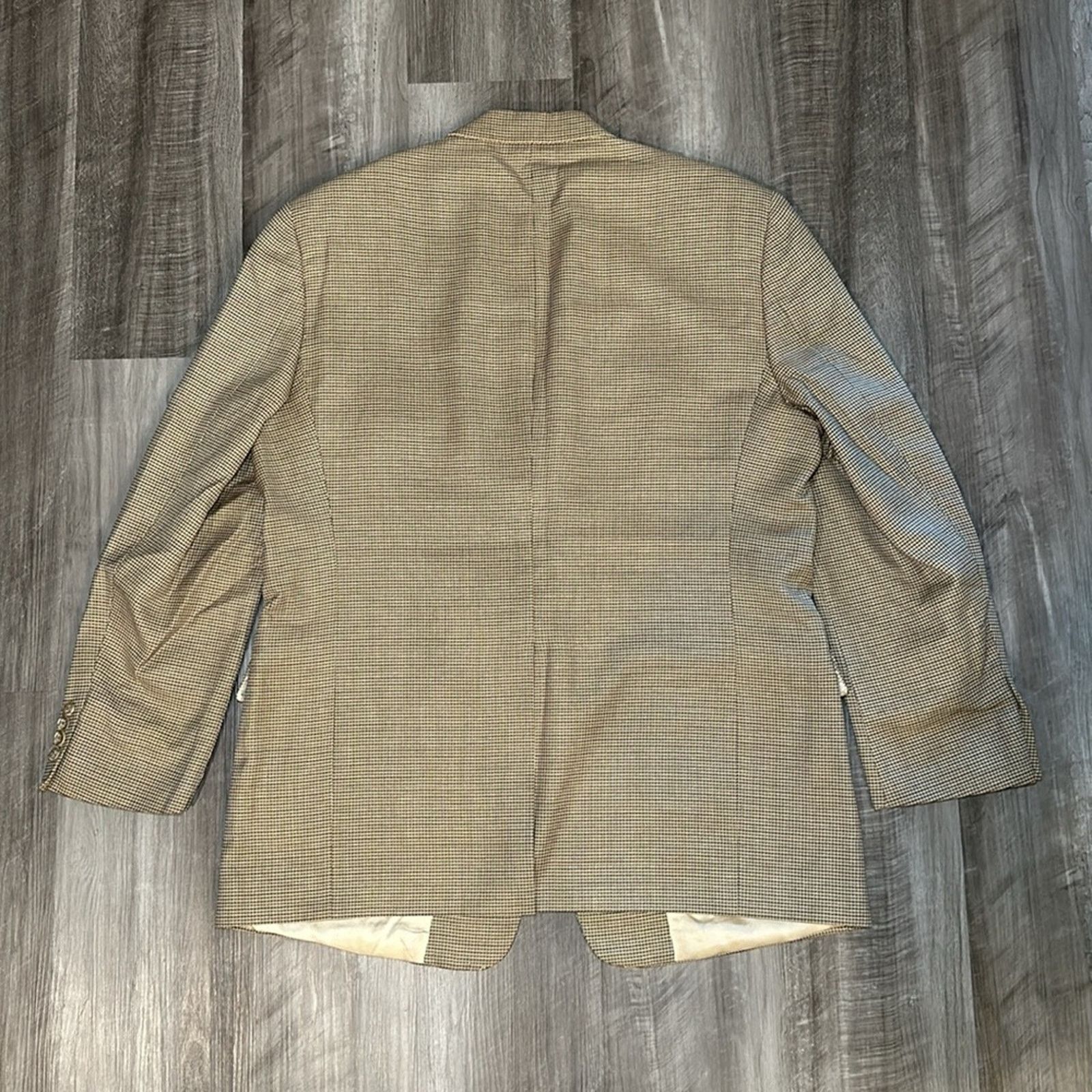Hart Schaffner Marx Hart Schaffner Marx Sport Coat - 44R Size 44R - 3 Thumbnail
