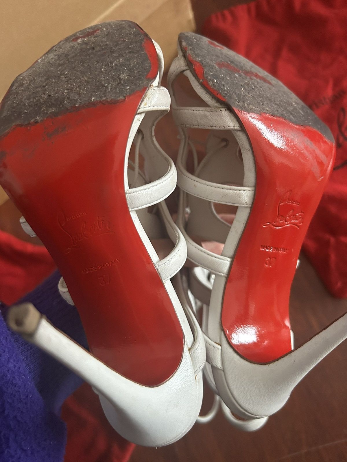 Christian Louboutin Christian Louboutin Amazoulo Size US 6 / IT 36 - 4 Thumbnail