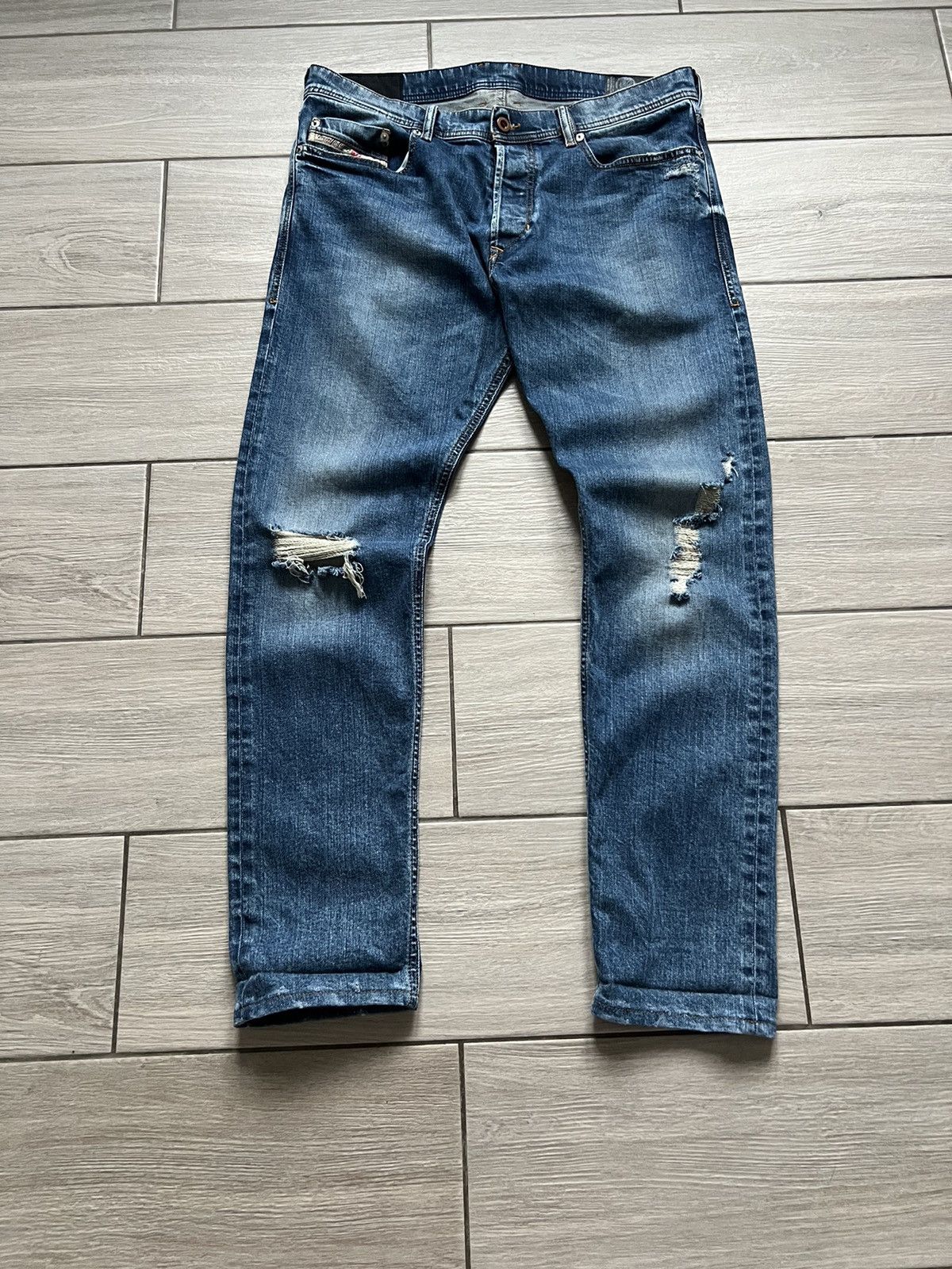 Diesel × Jean × Vintage Diesel Pants Denim Vintage Jeans Very Rare Y2k Style Size US 34 / EU 50 - 4 Thumbnail