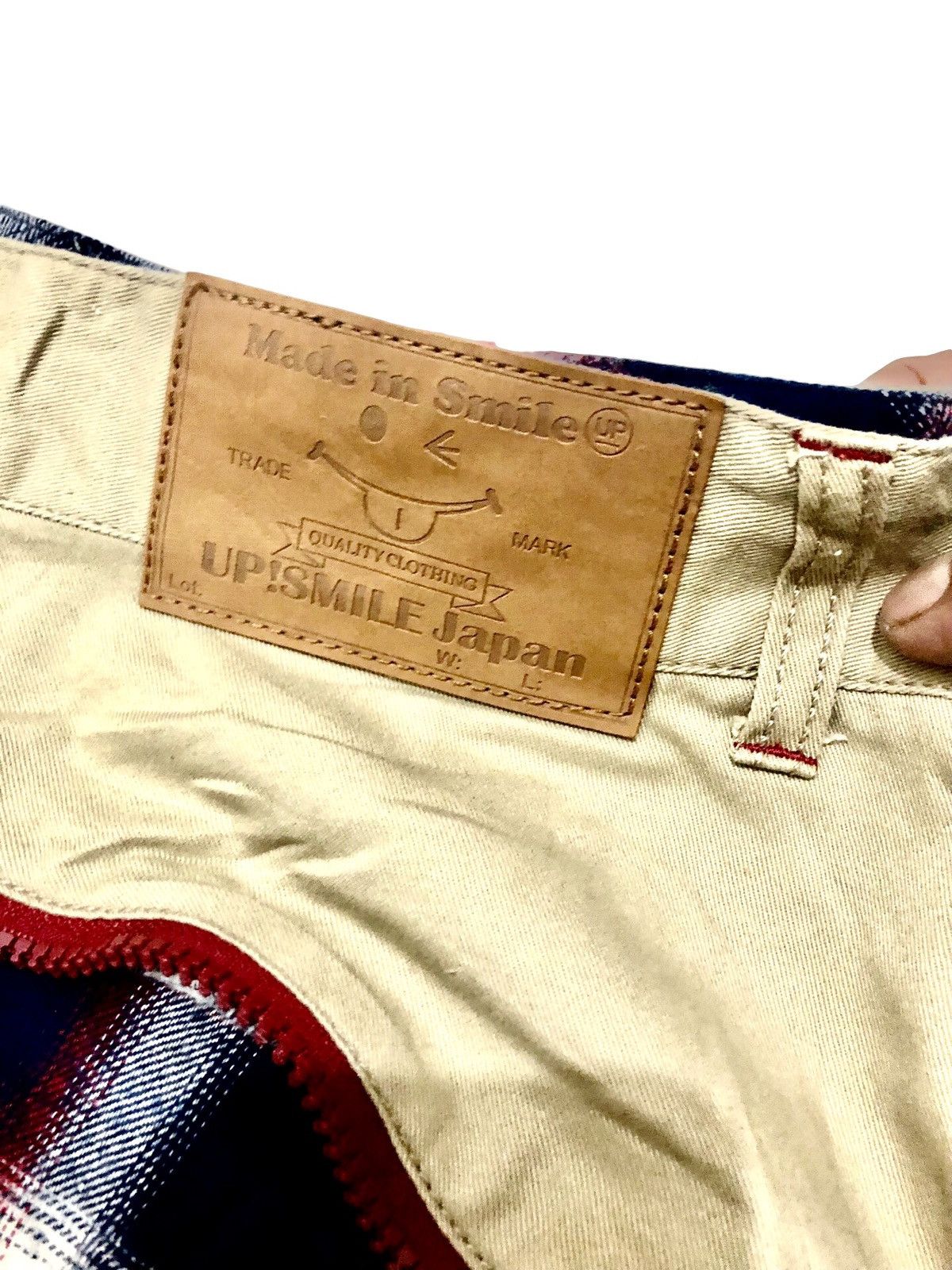 If Six Was Nine × Japanese Brand × Le Grande Bleu (L.G.B.) Vintage Japanese Up! Smile Pants Size US 30 / EU 46 - 6 Thumbnail