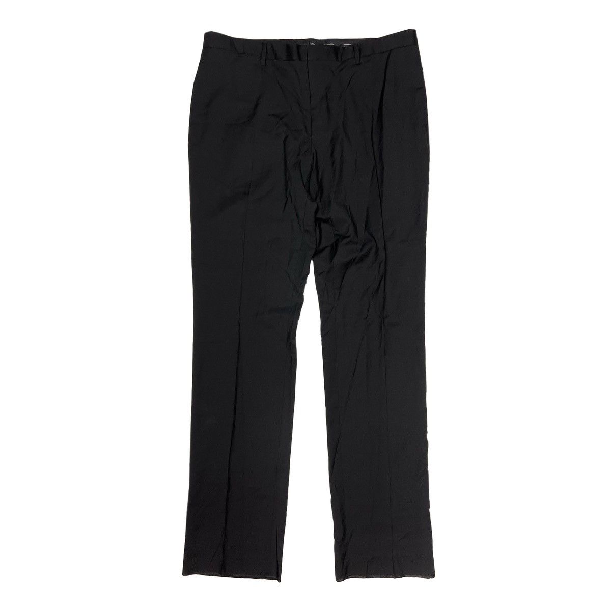 image of Burberry London Wool Classic Pants in Black, Men's (Size 40)