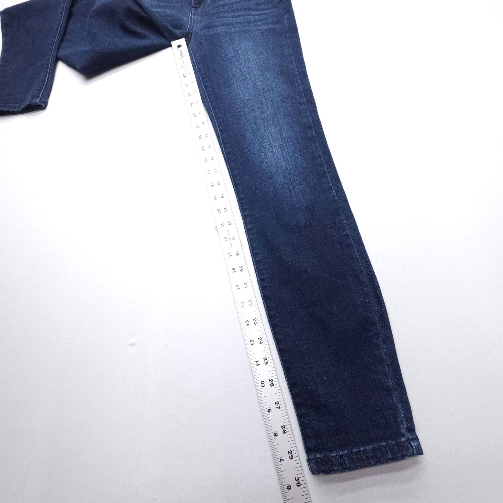 Vintage Judy Blue Skinny Jeans Womens 26 Dark Wash Denim High Rise Stretch 5-Pocket City American Modern Size 26" / US 2 / IT 38 - 5 Thumbnail