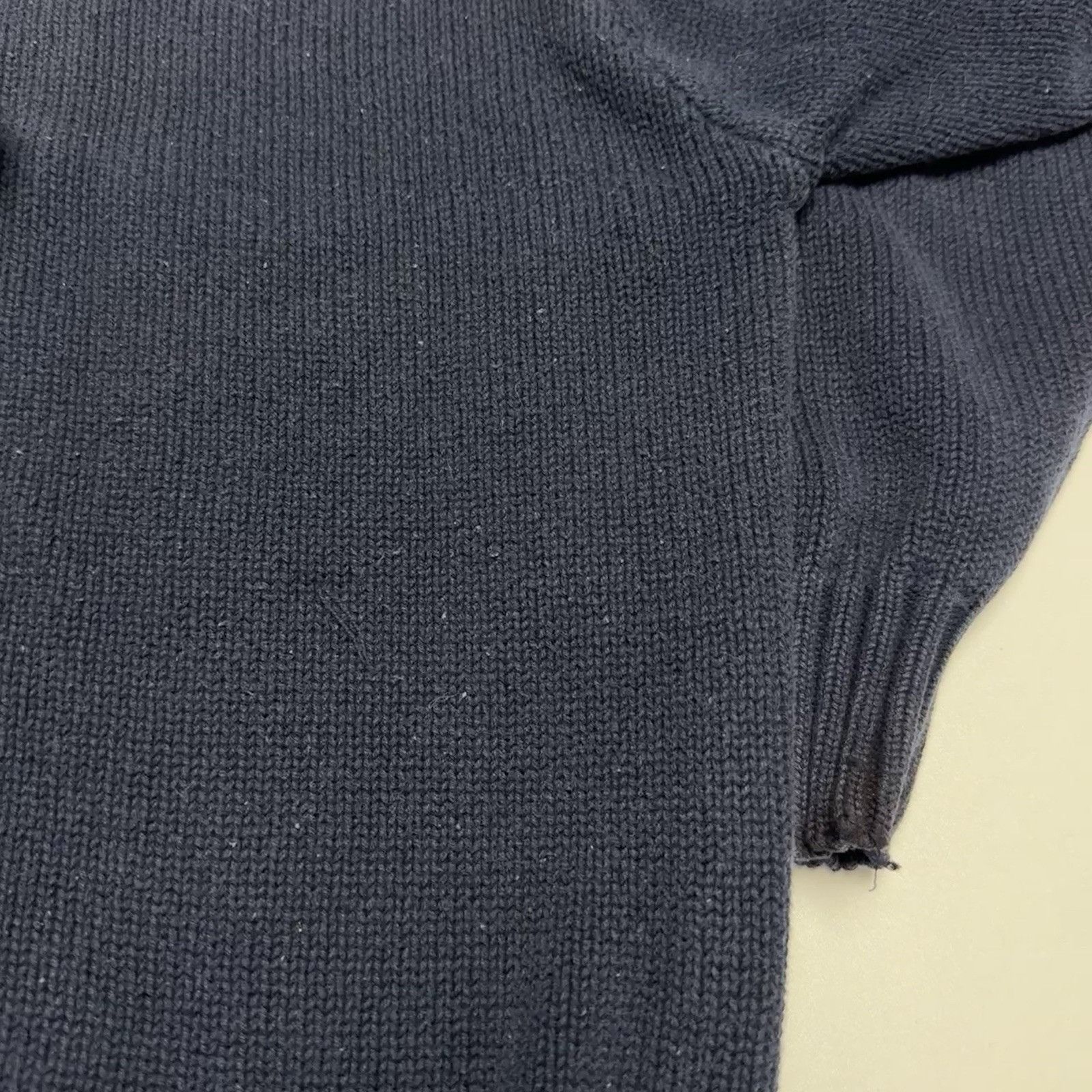 Faconnable Vintage Faconnable Knit Sweater Mens Large Blue Checked Boar Size US L / EU 52-54 / 3 - 9 Thumbnail