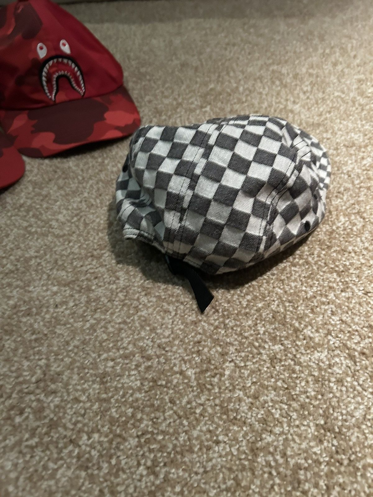 Supreme Supreme Checkered camp cap Size ONE SIZE - 3 Thumbnail