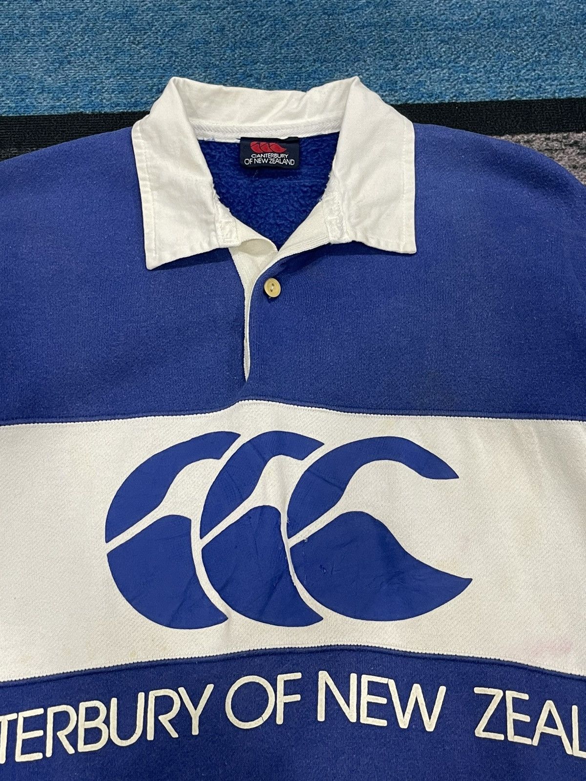 Canterbury of New Zealand × Vintage Vintage Centerbury Of New Zealand Collar Sweatshirt Size US L / EU 52-54 / 3 - 7 Thumbnail