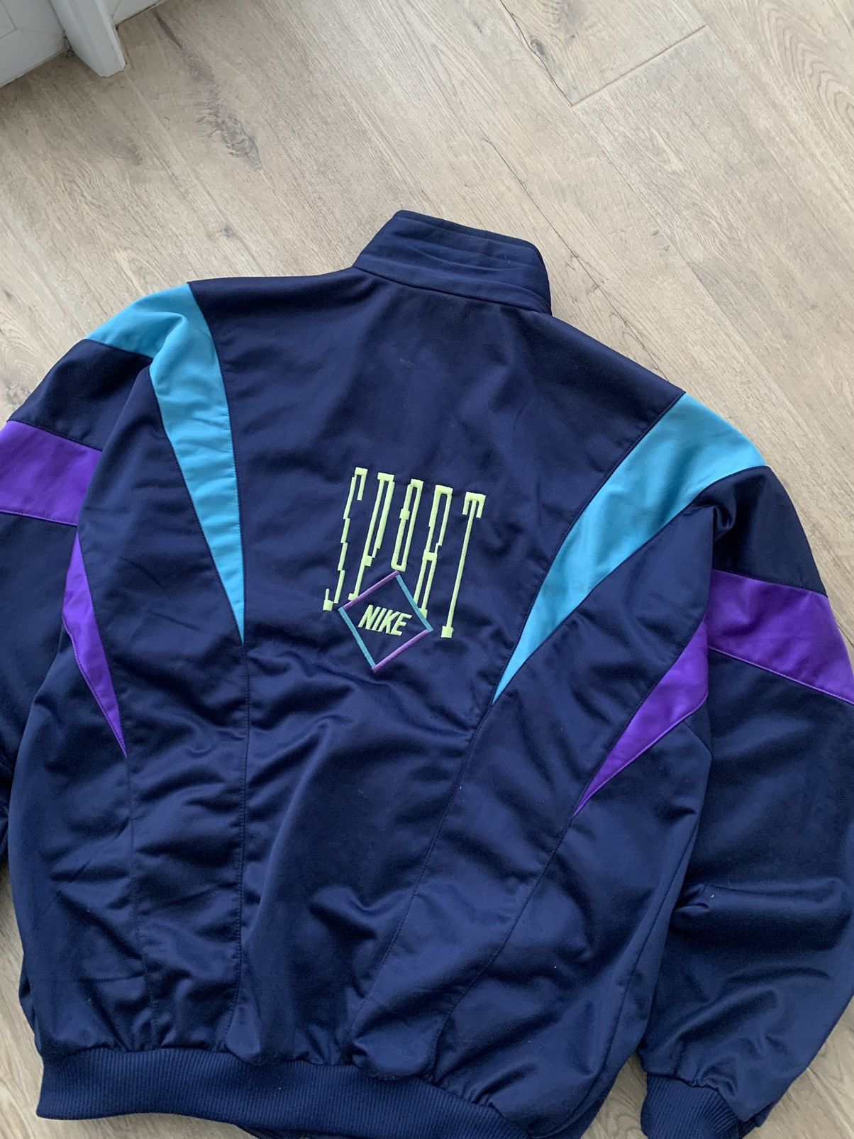 Nike × Vintage 🔥 VINTAGE NIKE 90s ZIP Up Size US S / EU 44-46 / 1 - 3 Thumbnail