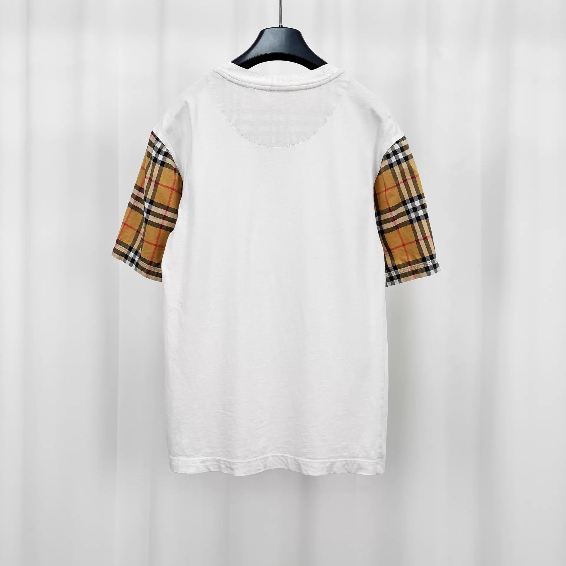 Burberry Burberry Arm Check Short Sleeve T-Shirt XXS 98 New Size US XXS / EU 40 - 2 Thumbnail