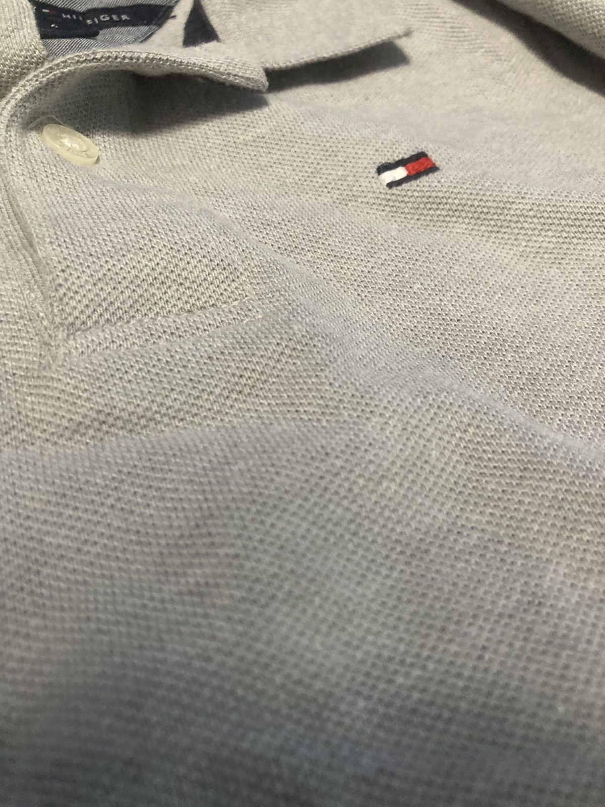 Tommy Hilfiger Tommy Hilfiger Kids Grey Polo Shirt Size US XXS / EU 40 - 5 Thumbnail