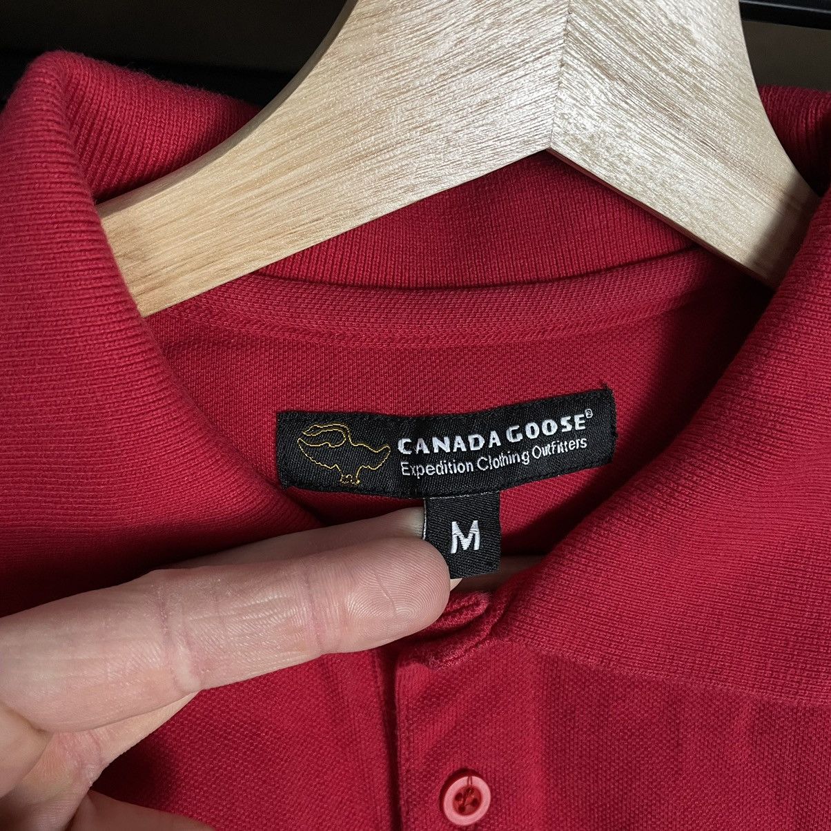 Canada Goose × Vintage Canada Goose Long sleeve Polo T shirt Designer Luxury Rare Size US M / EU 48-50 / 2 - 3 Thumbnail