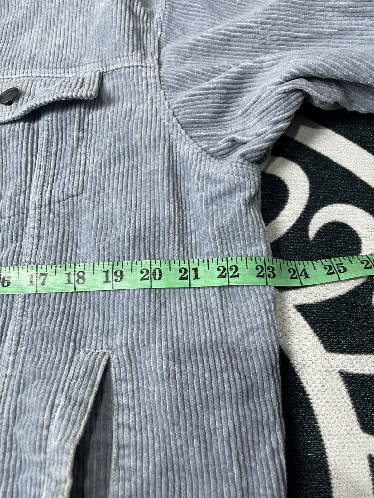 Zara ZARA pale blue button up Corduroy jacket Size XS / US 0-2 / IT 36-38 - 10 Thumbnail