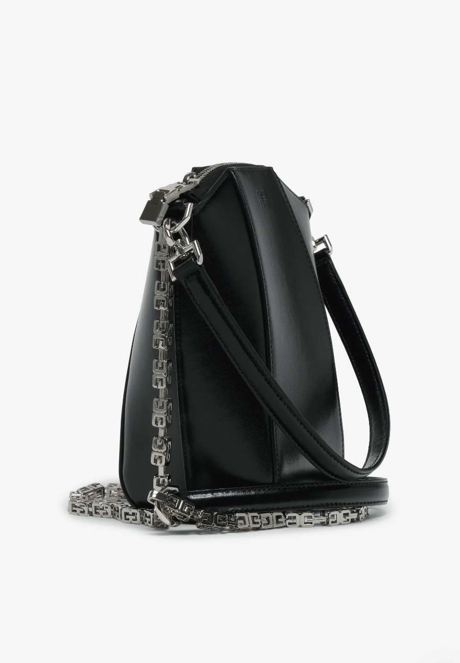 Givenchy Givenchy Mini Antigona Vertical Bag In Calfskin Leather Size ONE SIZE - 8 Thumbnail