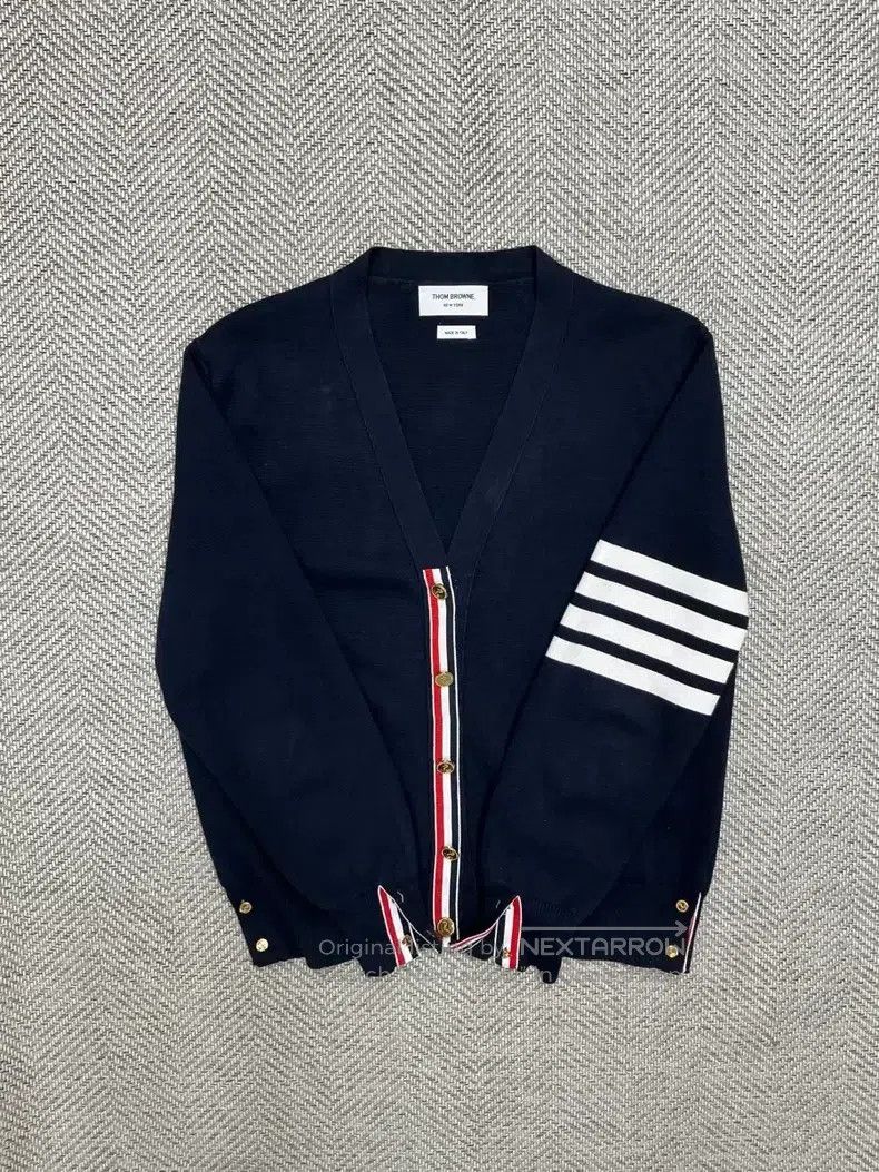Thom Browne Thom Browne Milan Knit Gold Button Cardigan Size US L / EU 52-54 / 3 - 1 Thumbnail