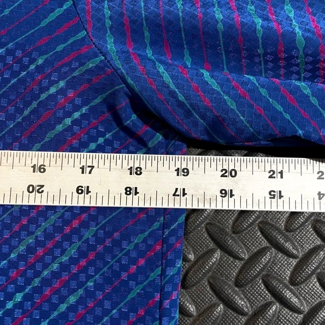 Pendleton Pendleton Blouse Women's 12 Blue Hidden Button Up Miss Sophisticates Red Size XL / US 12-14 / IT 48-50 - 7 Thumbnail