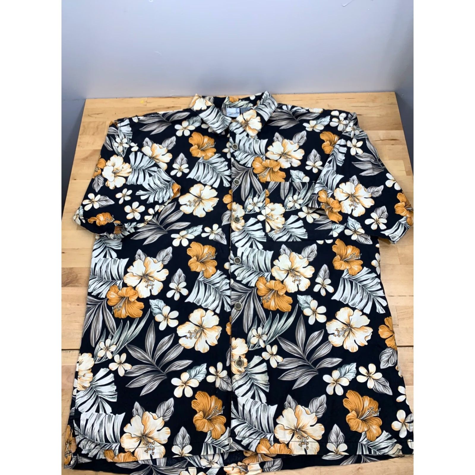Ocean Pacific **Ocean Pacific Y2K Floral Button-Up XL Black Hawaiian Men's** User: Ocean Pacific Y2K Floral Button-Up XL Black Hawaiian Men's Size US 36 / EU 52 - 2 Thumbnail