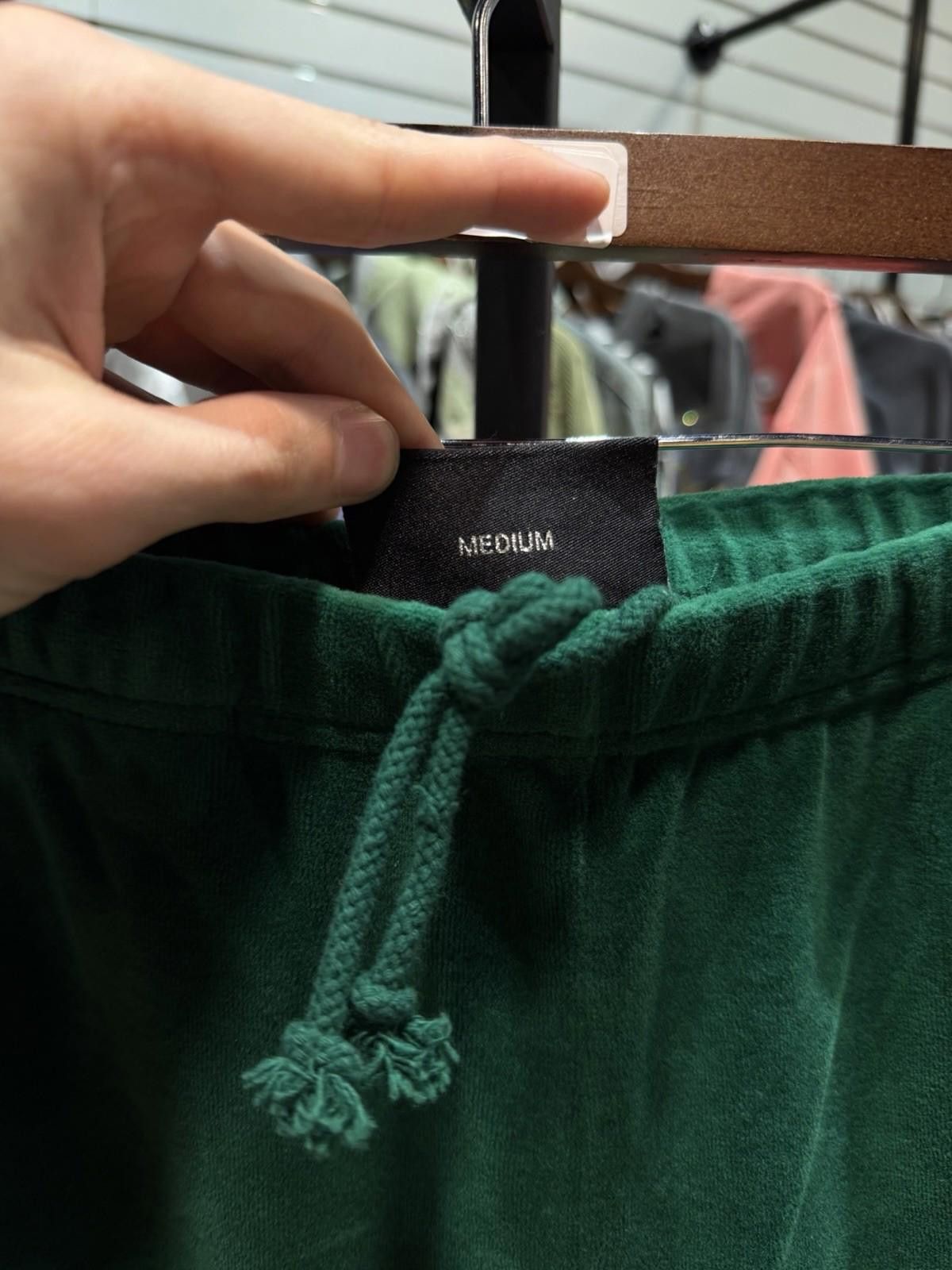Supreme SS21 Supreme x Hysteric Glamour Velour Short Green Medium Size US 32 / EU 48 - 8 Thumbnail