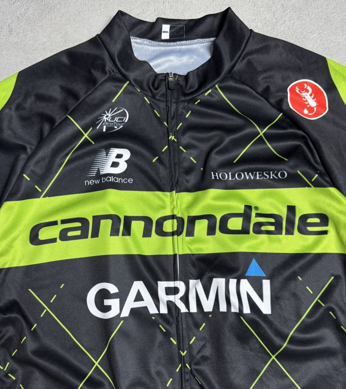 Vintage Cannondale Garmin Bike Shirt Cycling Jersey Long Sleeve Size US XL / EU 56 / 4 - 4 Thumbnail