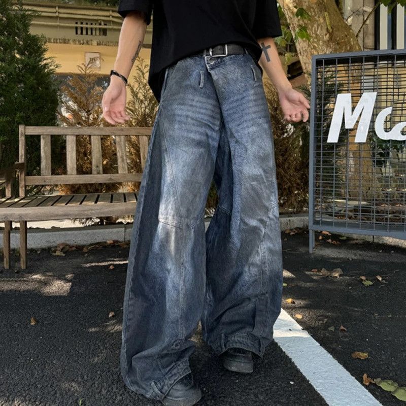 Jean Reverse Waist Jeans Size US 32 / EU 48 - 1 Thumbnail