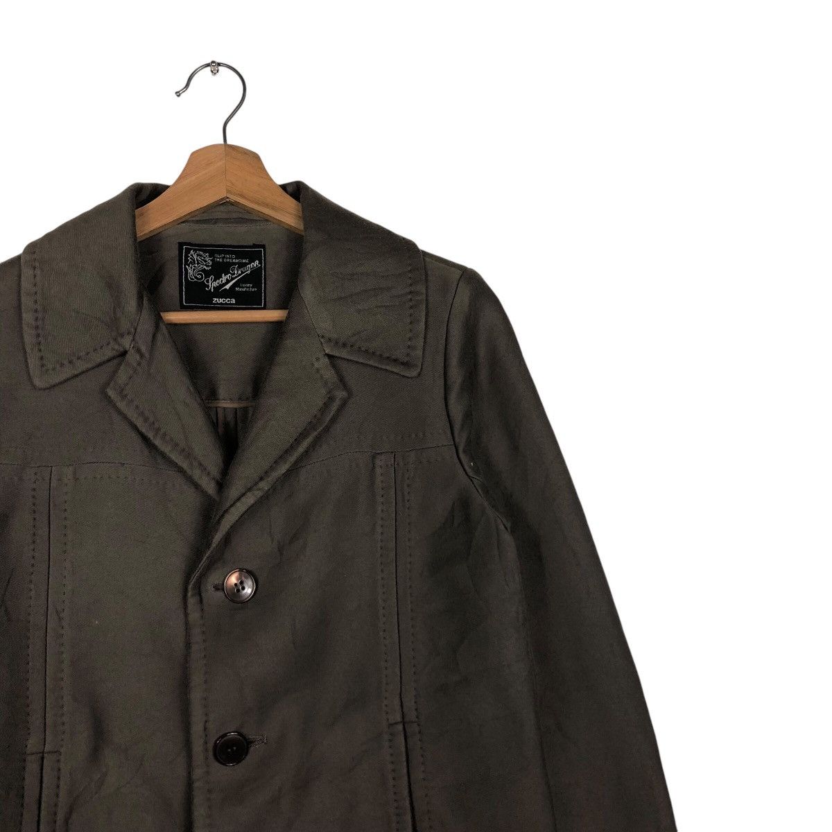 Issey Miyake 📌Vintage Chore Biker Jacket Spectro Dragon Zucca Size US S / EU 44-46 / 1 - 7 Thumbnail