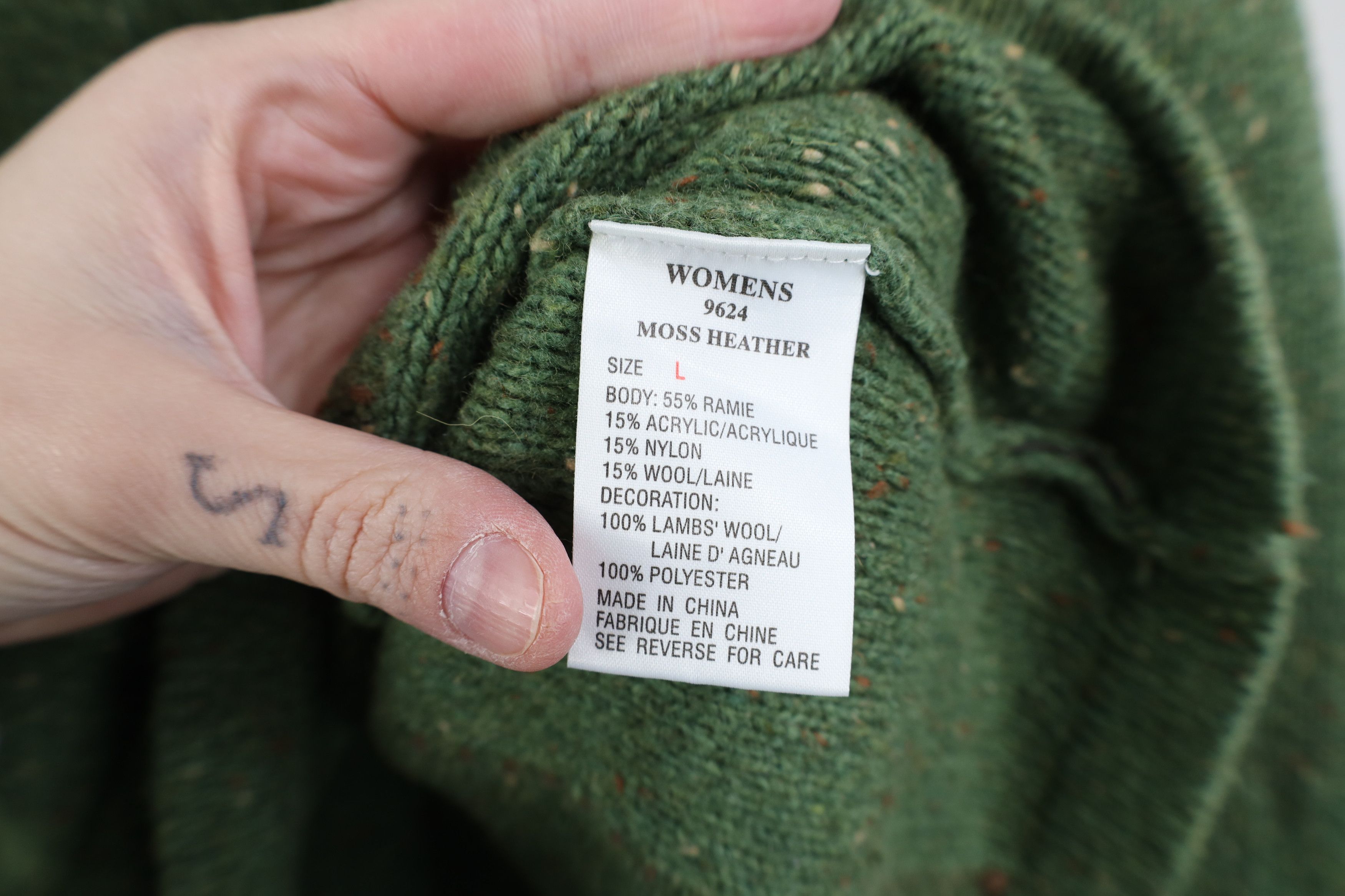 Woolrich Woolen Mills Vintage Woolrich Earth Tone Fleck Wool Blend Zip Sweater Size US L / EU 52-54 / 3 - 11 Thumbnail