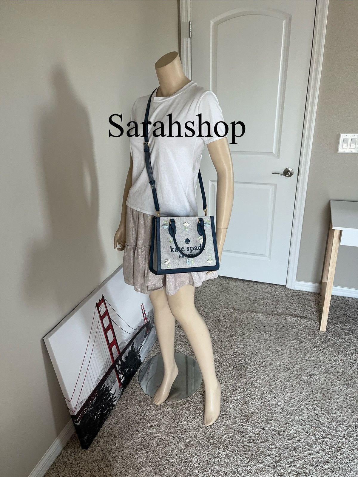 Kate Spade Kate Spade Ellie Applique Small Tote Size ONE SIZE - 9 Thumbnail
