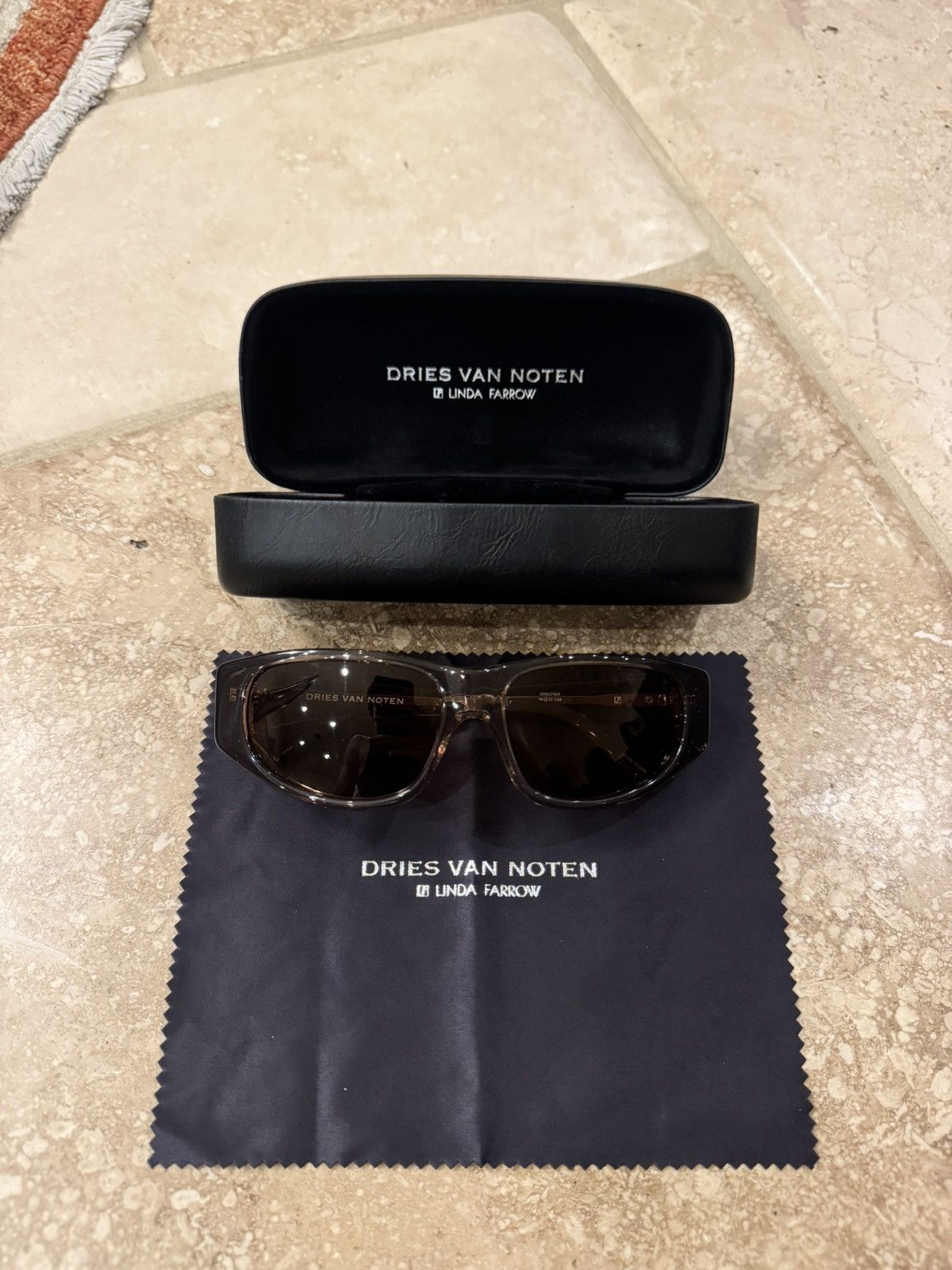 Dries Van Noten × Linda Farrow Dried Van Noten x Linda Farrow Sunglasses Size ONE SIZE - 2 Thumbnail
