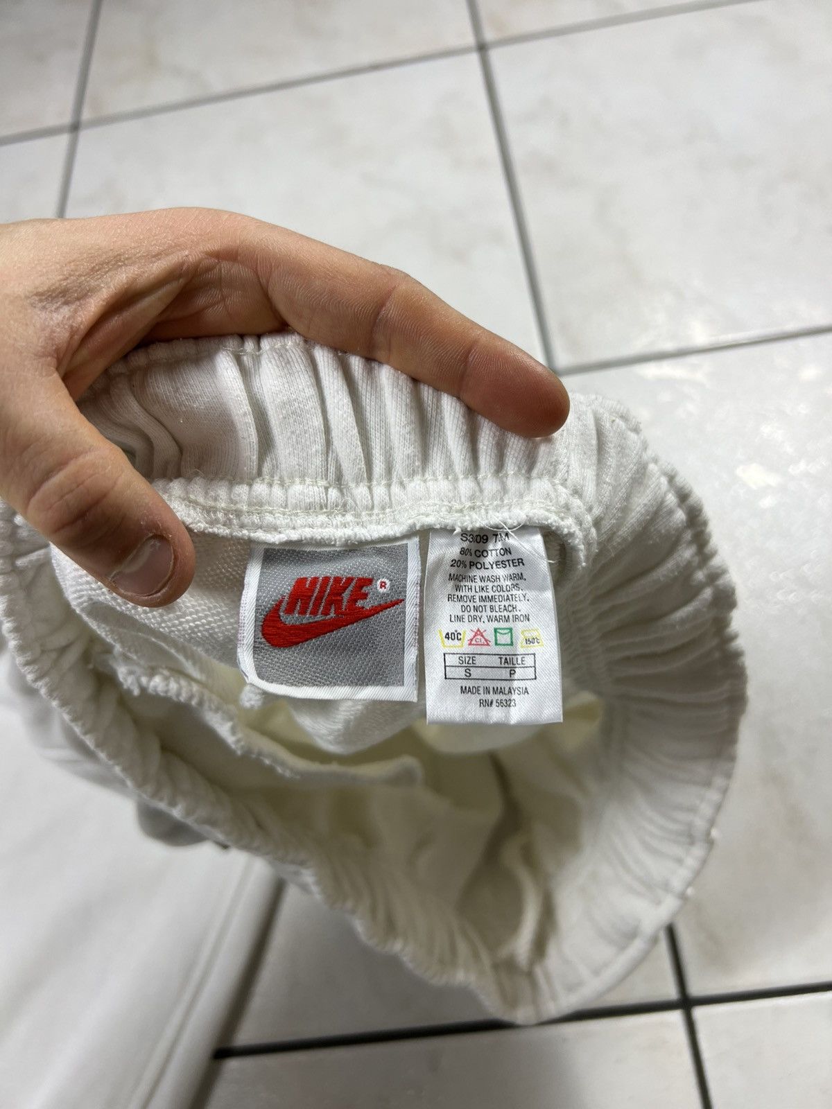 Nike Vintage 80s Nike sports and fitness zipper sweatpants retro Size US 30 / EU 46 - 3 Thumbnail