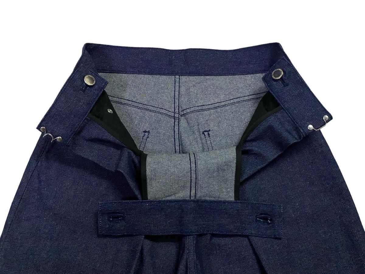 John Lawrence Sullivan Rigid Denim Wide Pants