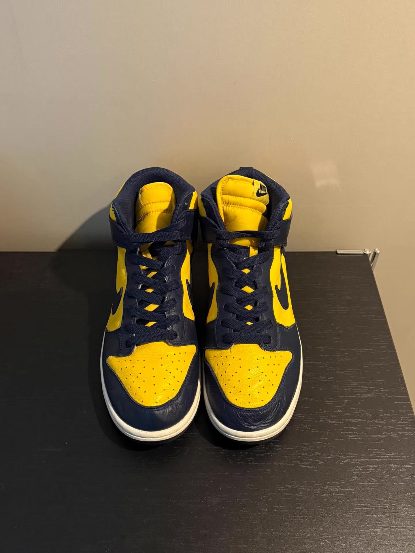 Nike Nike Dunk High "Michigan" 2016 Blue & Yellow Ｑ20 Size US 11 / EU 44 - 2 Thumbnail