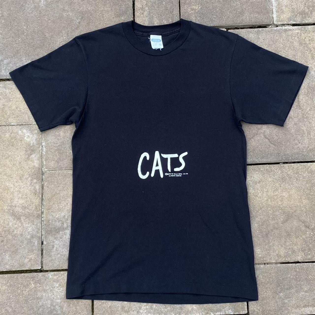 Anvil × Vintage Vintage 80s Ched Anvil CATS Broadway Tee Tshirt Size US M / EU 48-50 / 2 - 1 Thumbnail